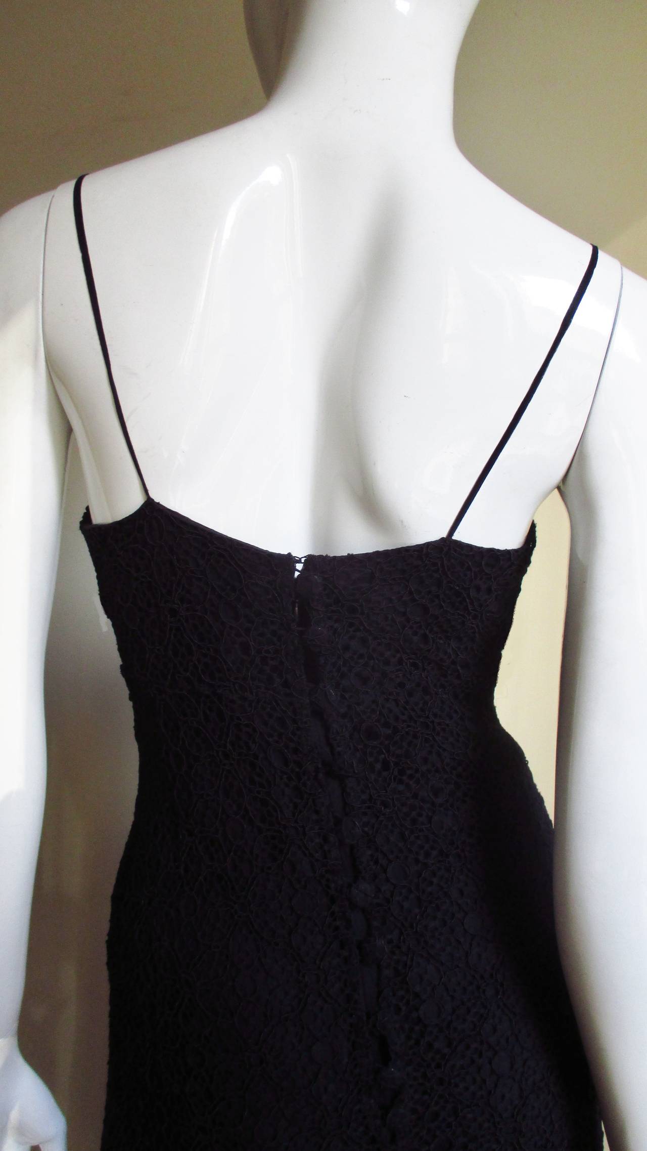 Karl Lagerfeld Silk Slip Dress 1990s For Sale 1