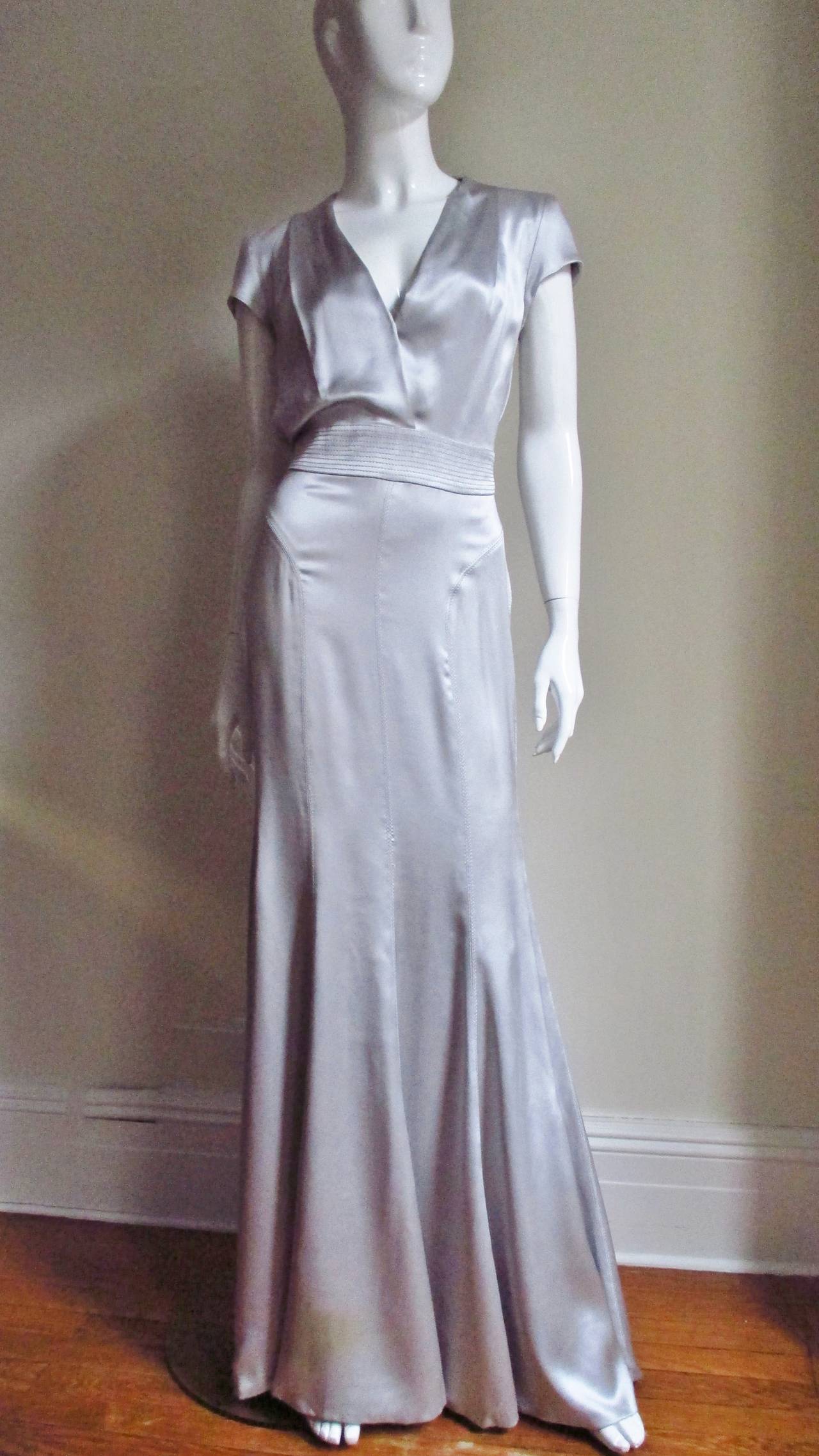 Vintage Gianni Versace Hollywood Glamour Gown