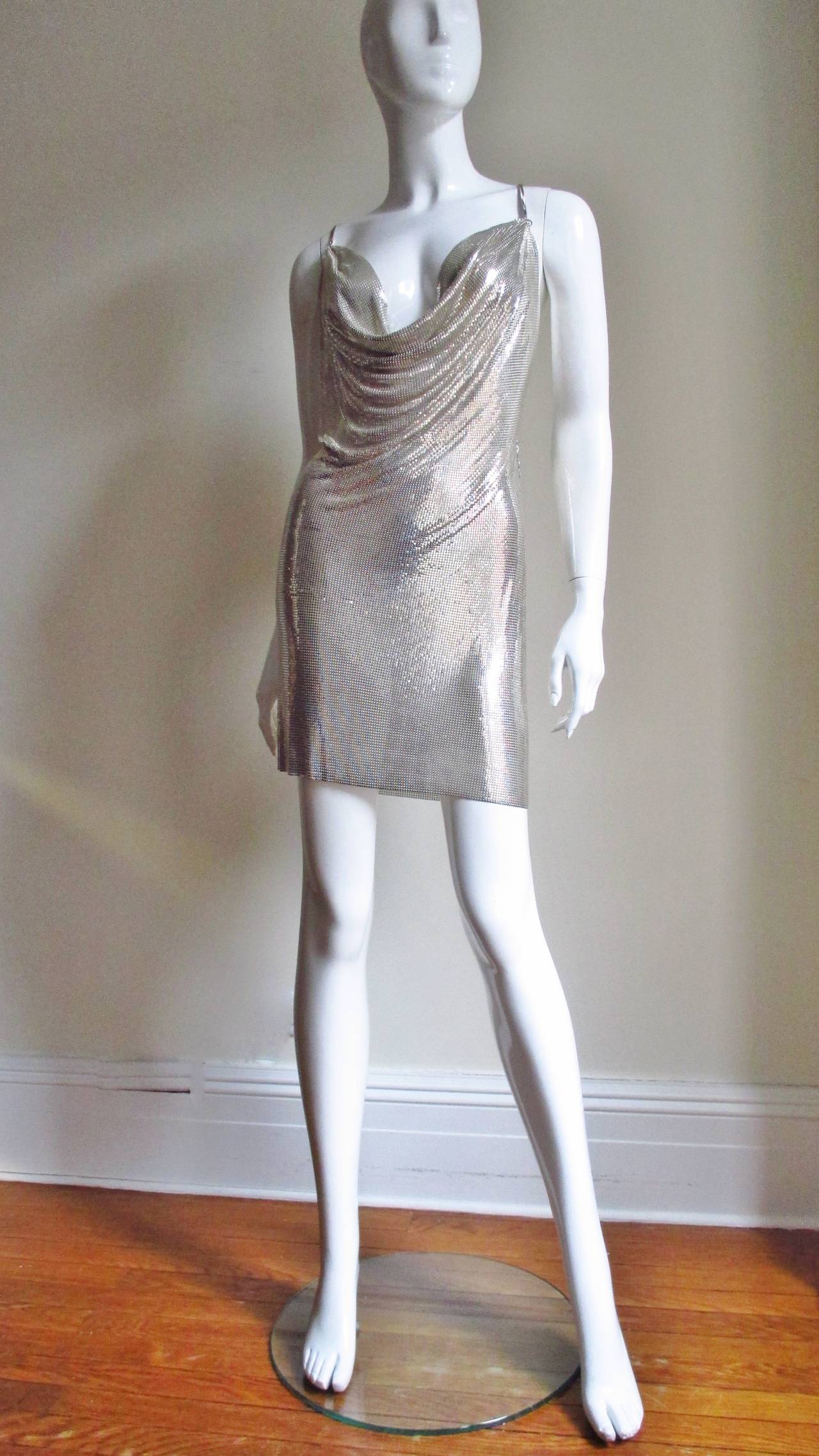 paco rabanne metal dress