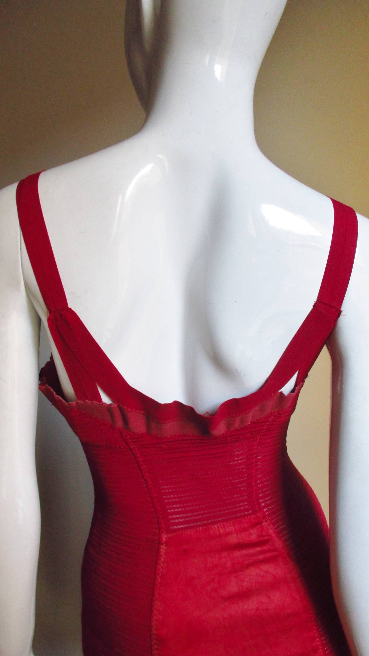 Iconic Gaultier A La Madonna Blond Ambition Corset Dress In Excellent Condition In Water Mill, NY