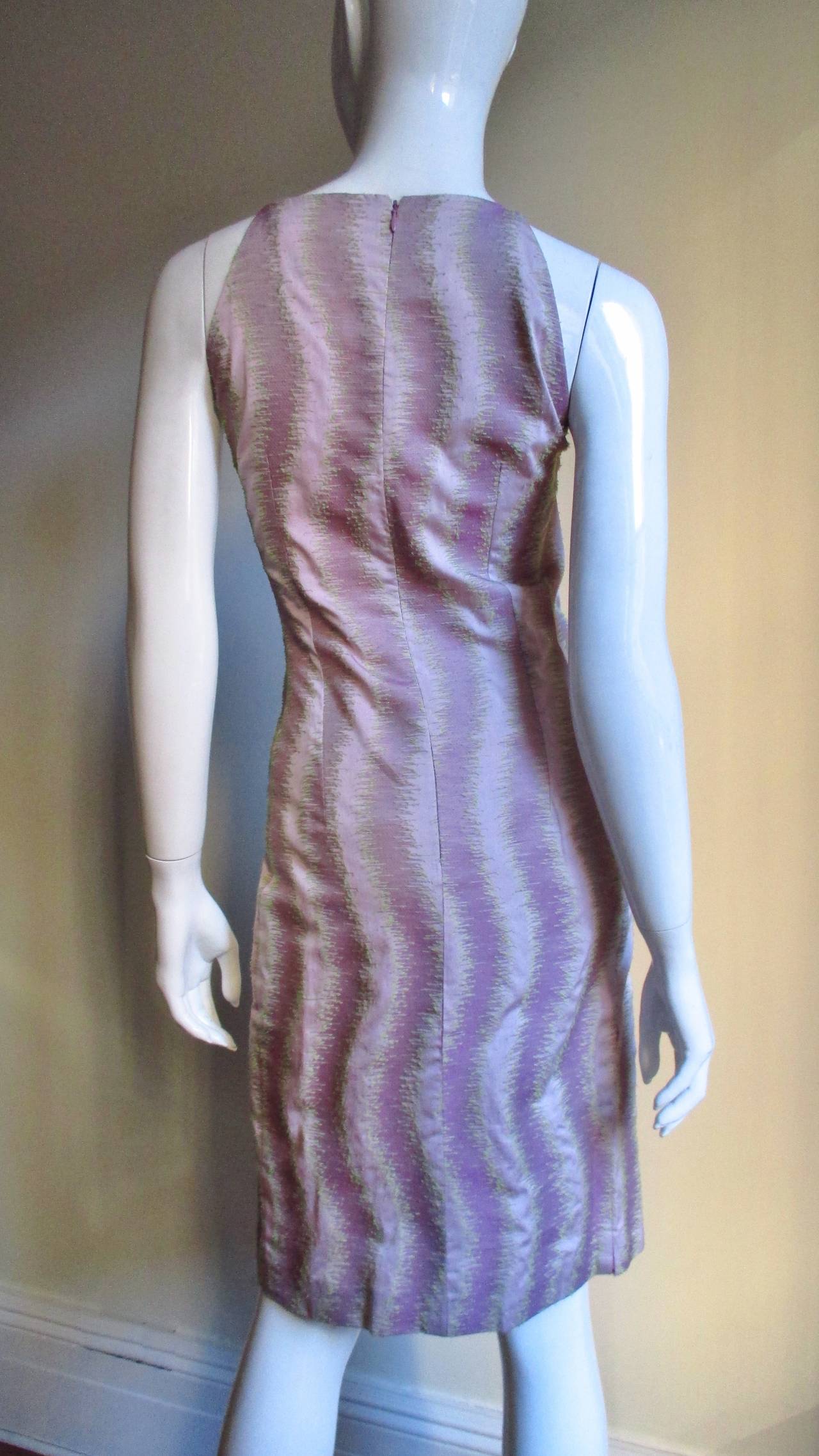 Gianni Versace Couture Silk Dress & Coat 4