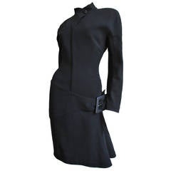 Thierry Mugler Asymmetical Hem Dress 9