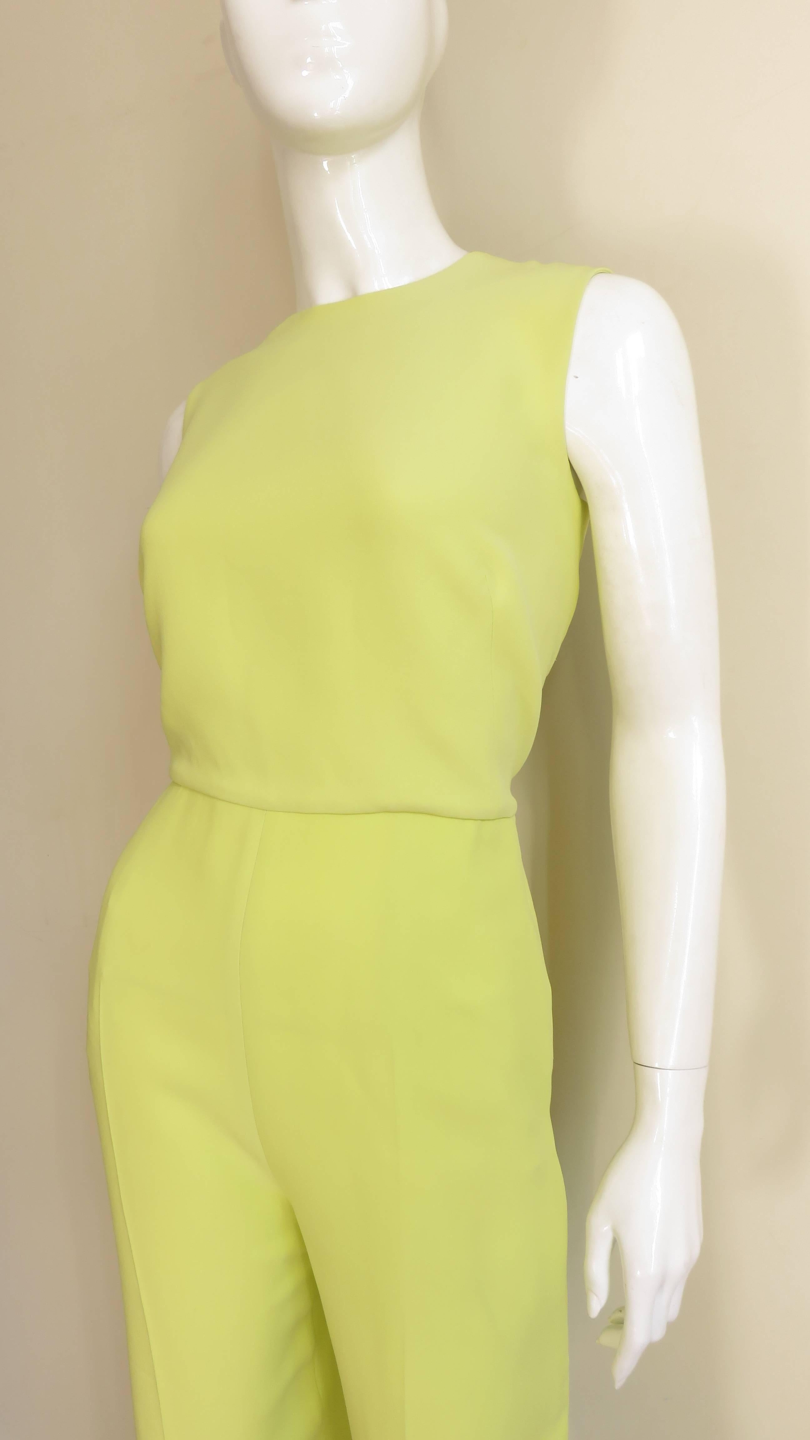 Fabulous Valentino Cutout Back Jumpsuit In New Condition In Water Mill, NY