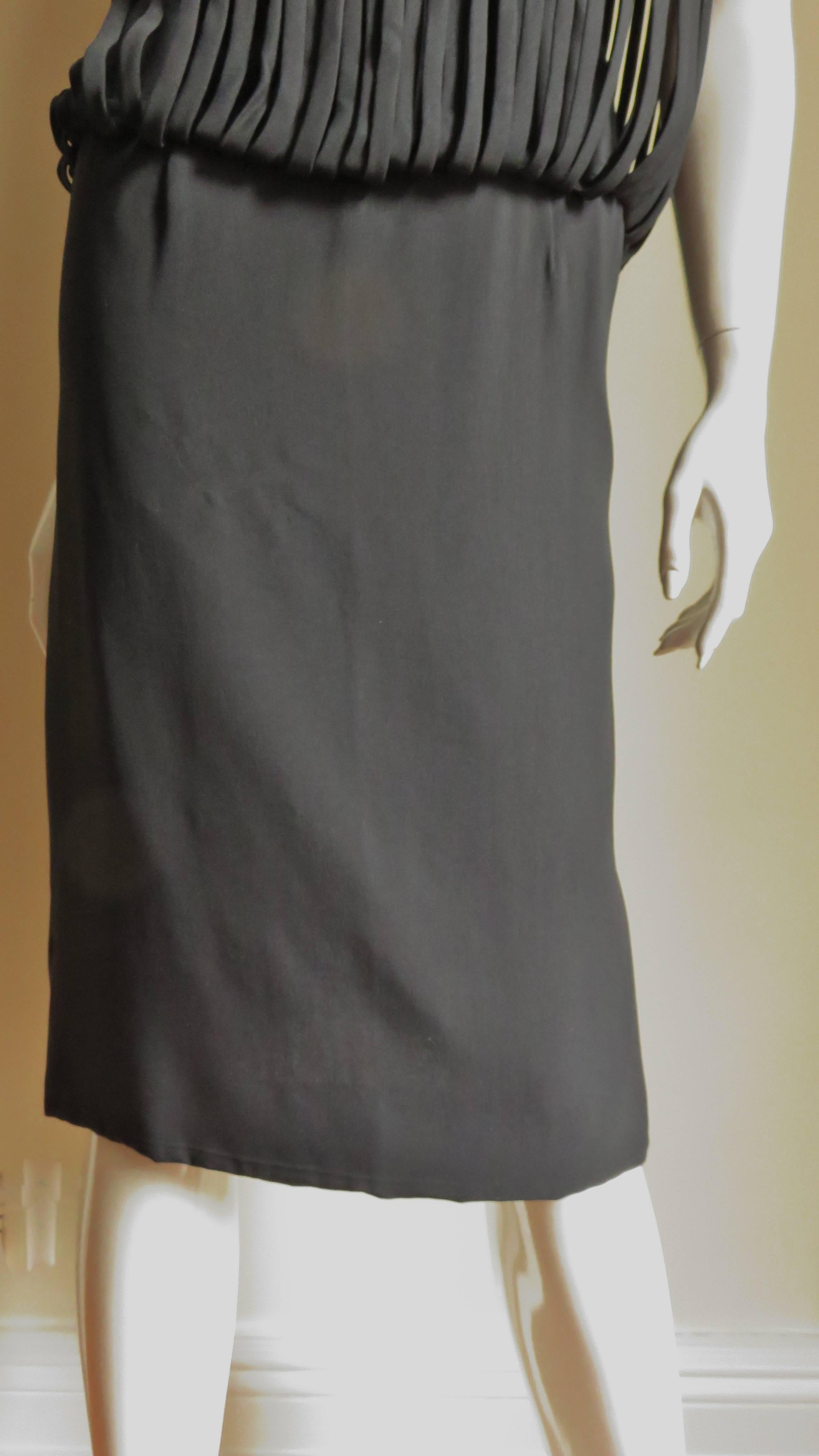 Women's Oleg Cassini 1950s Cage Bodice Dress  For Sale