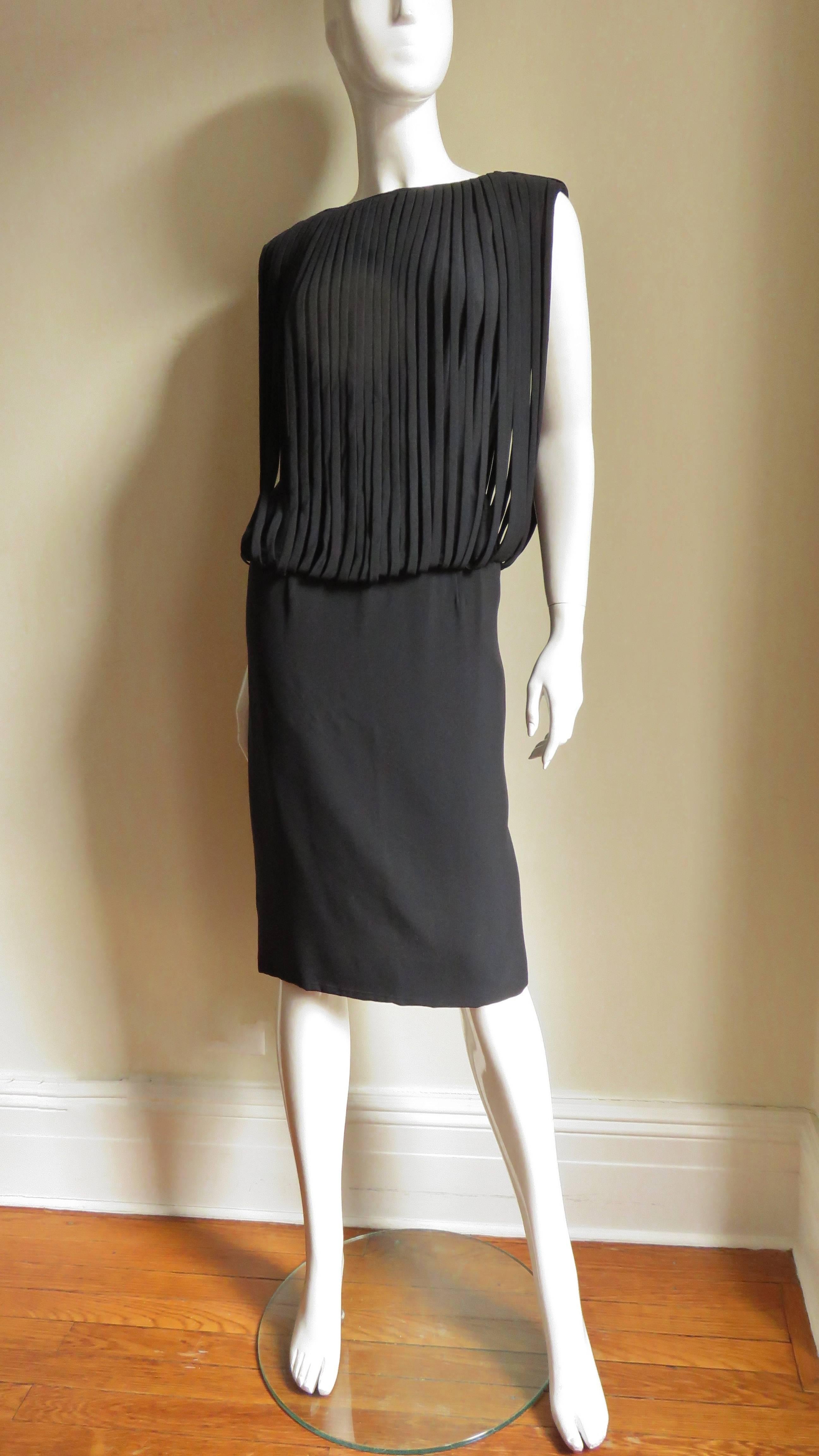 Oleg Cassini 1950s Cage Bodice Dress  For Sale 1