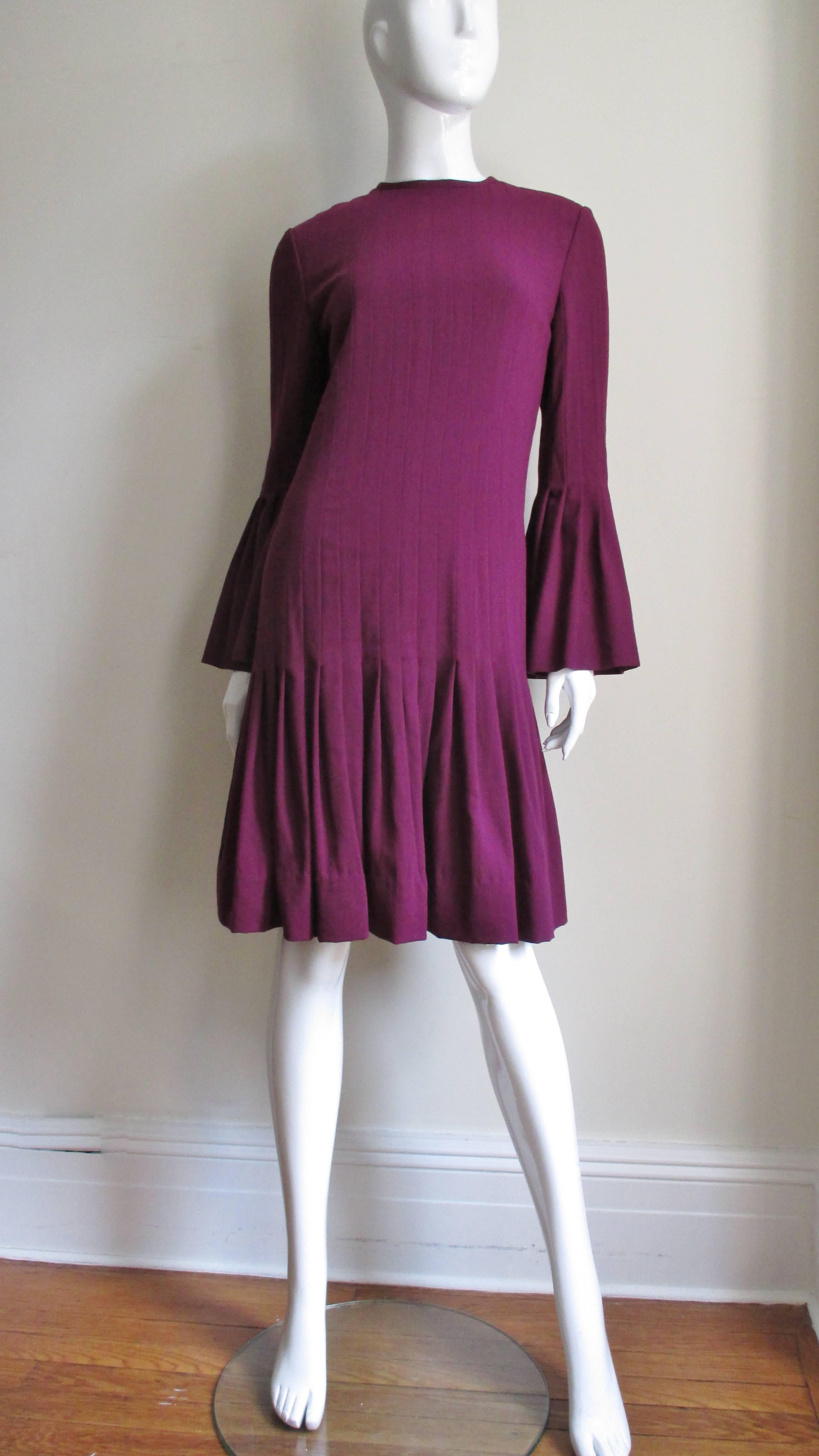 Women's 1960s Pierre Cardin Seamed Dress
