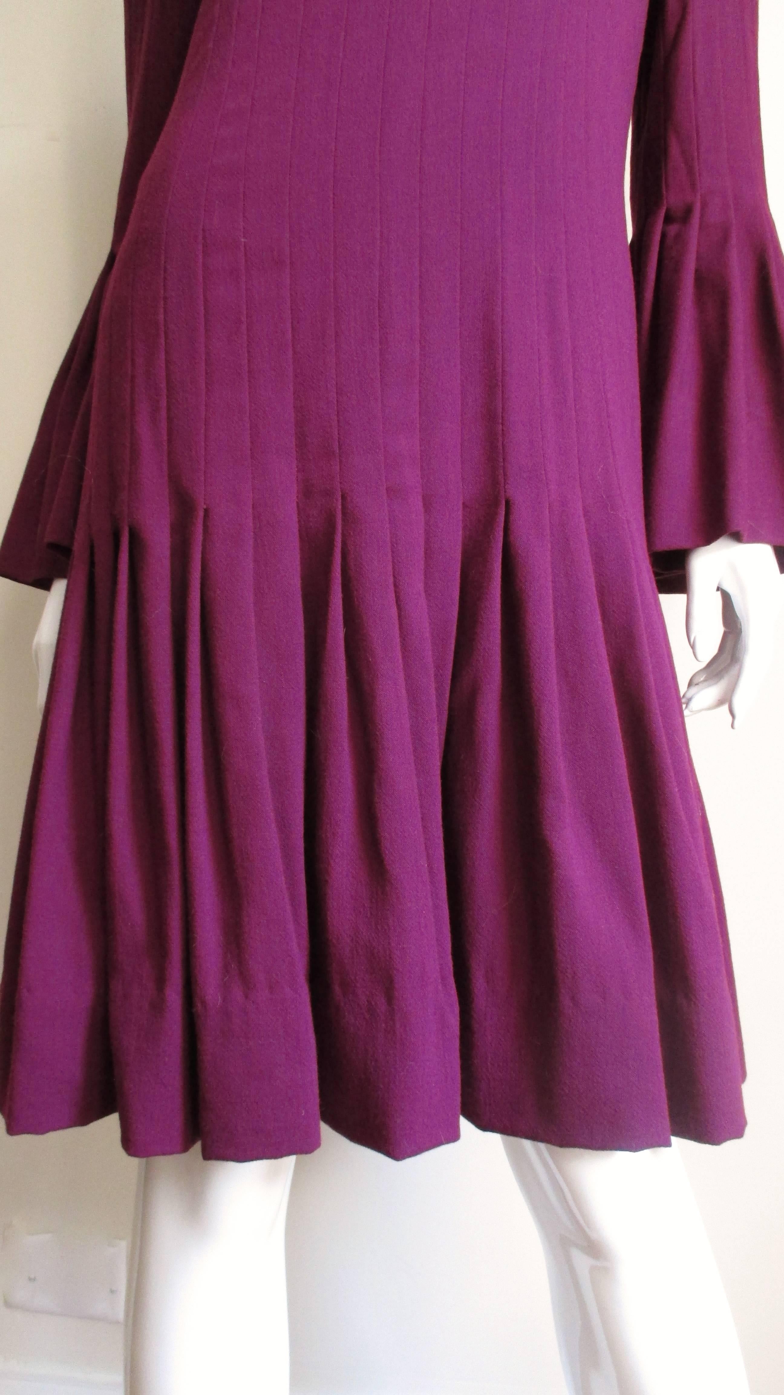1960s Pierre Cardin Seamed Dress In Good Condition In Water Mill, NY