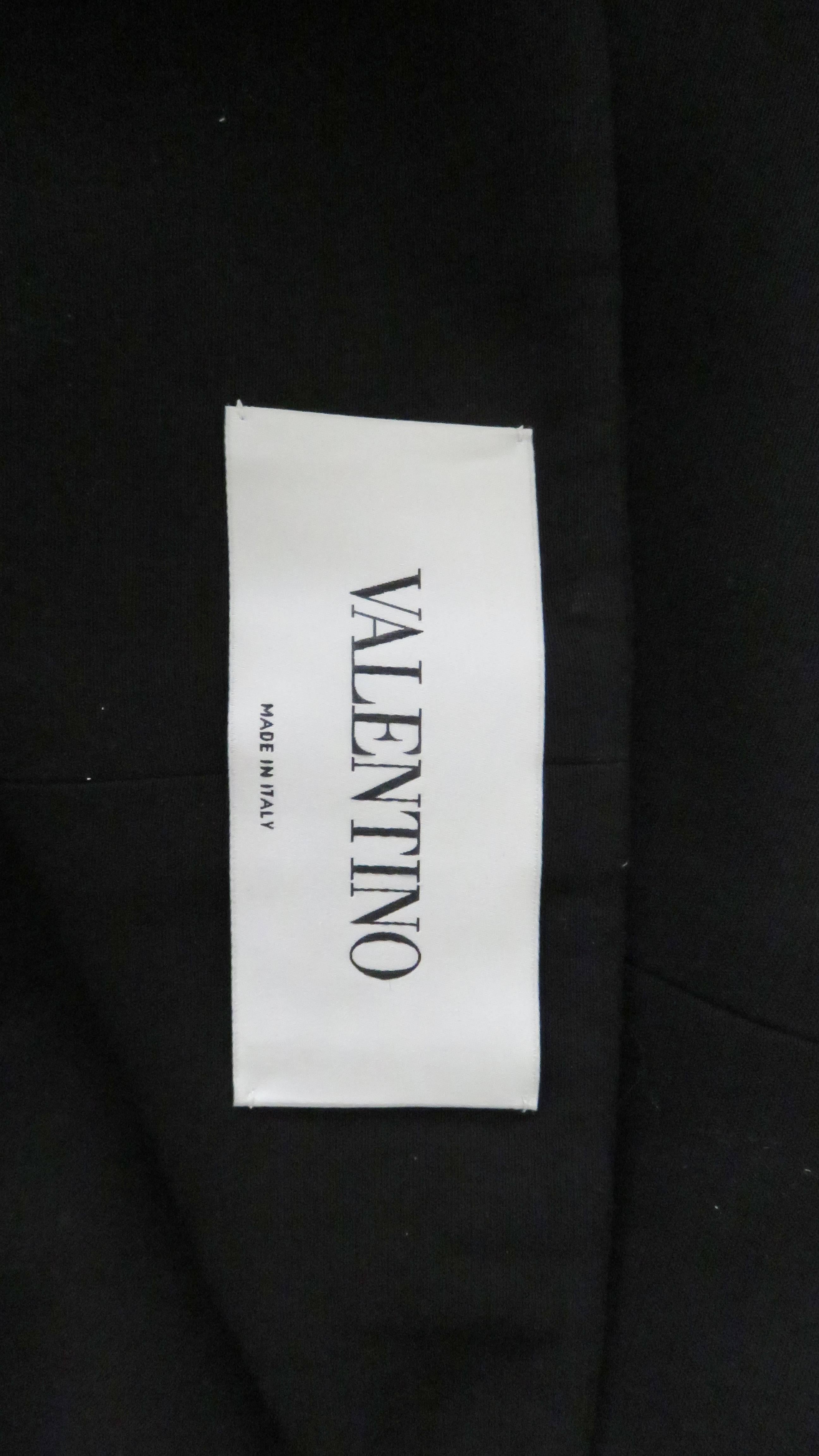 Valentino Silk Wrap Halter Jumpsuit 6
