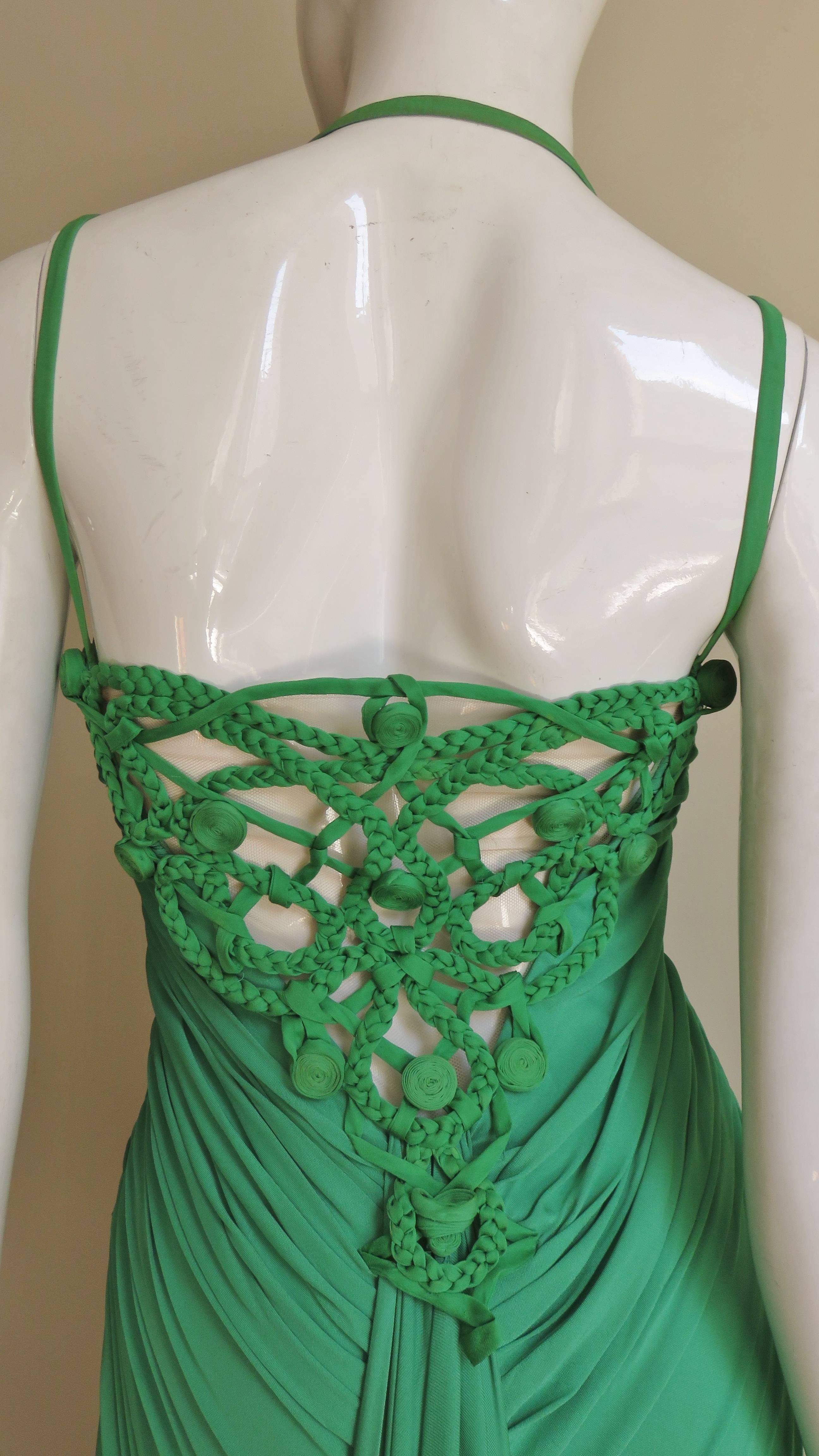 Versace  Elaborate Back Gown 2