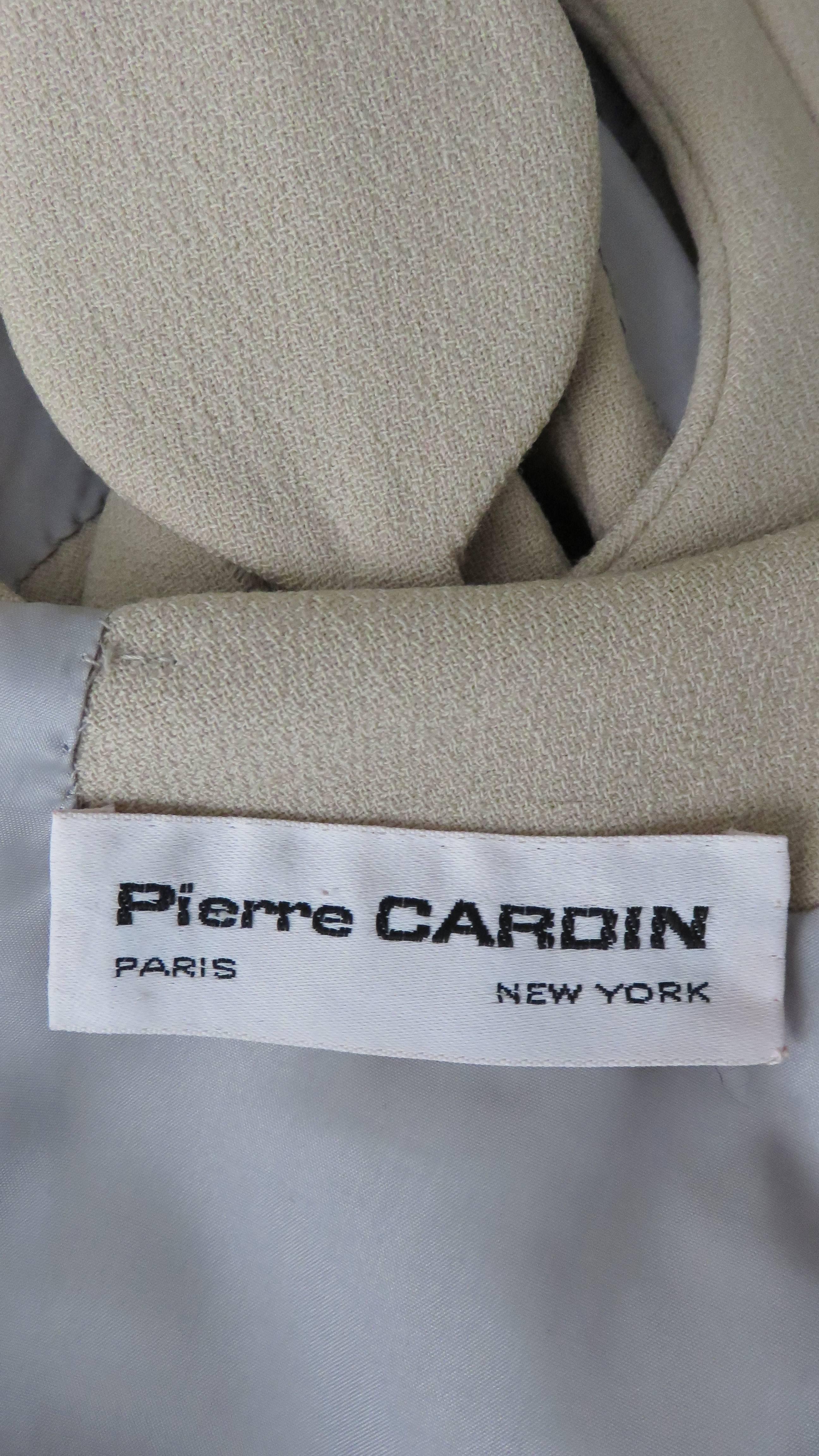  Pierre Cardin 1960s Dress with Cut out Hem 7