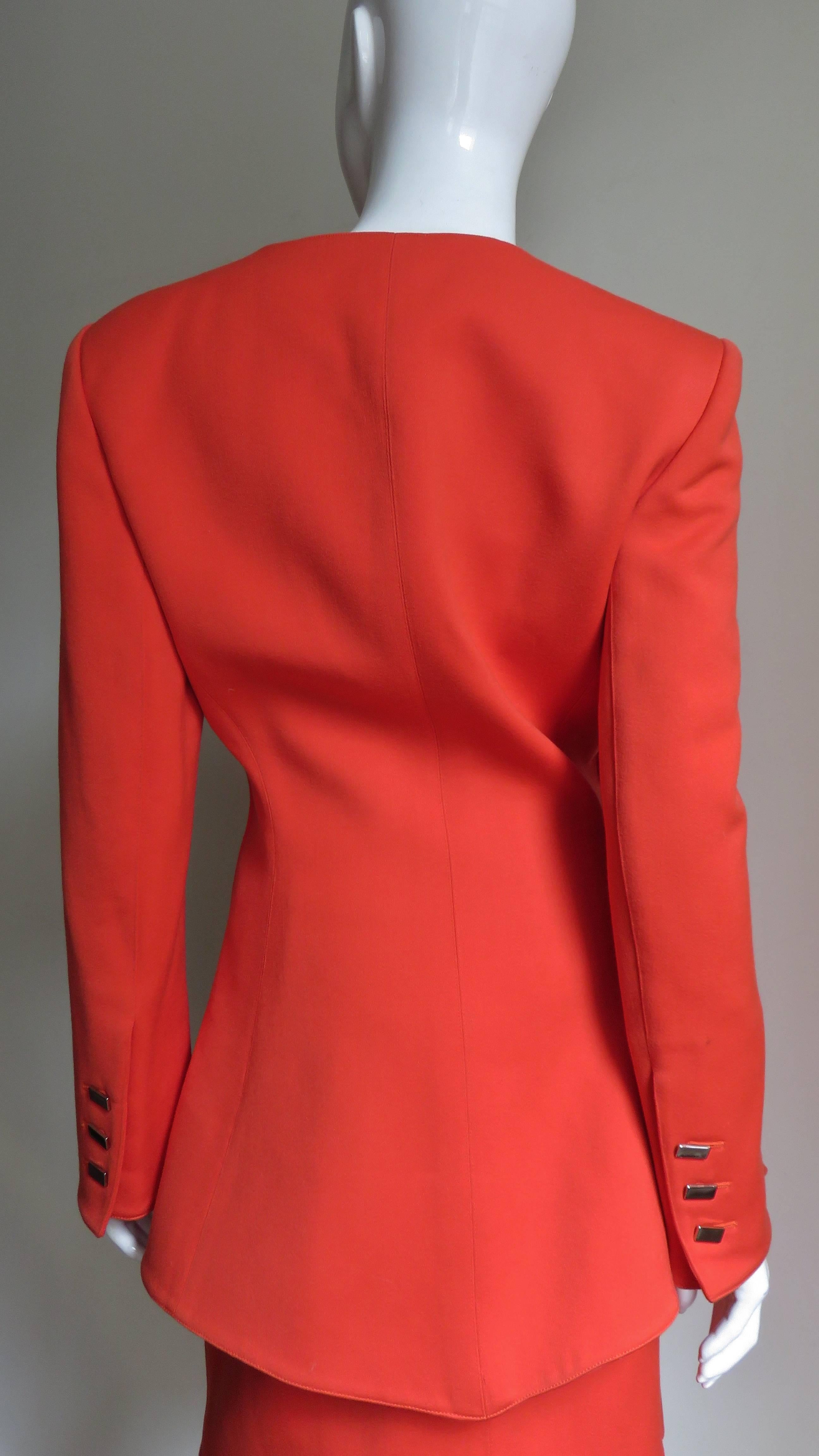 Claude Montana New Skirt Suit A/W 1991 For Sale 3