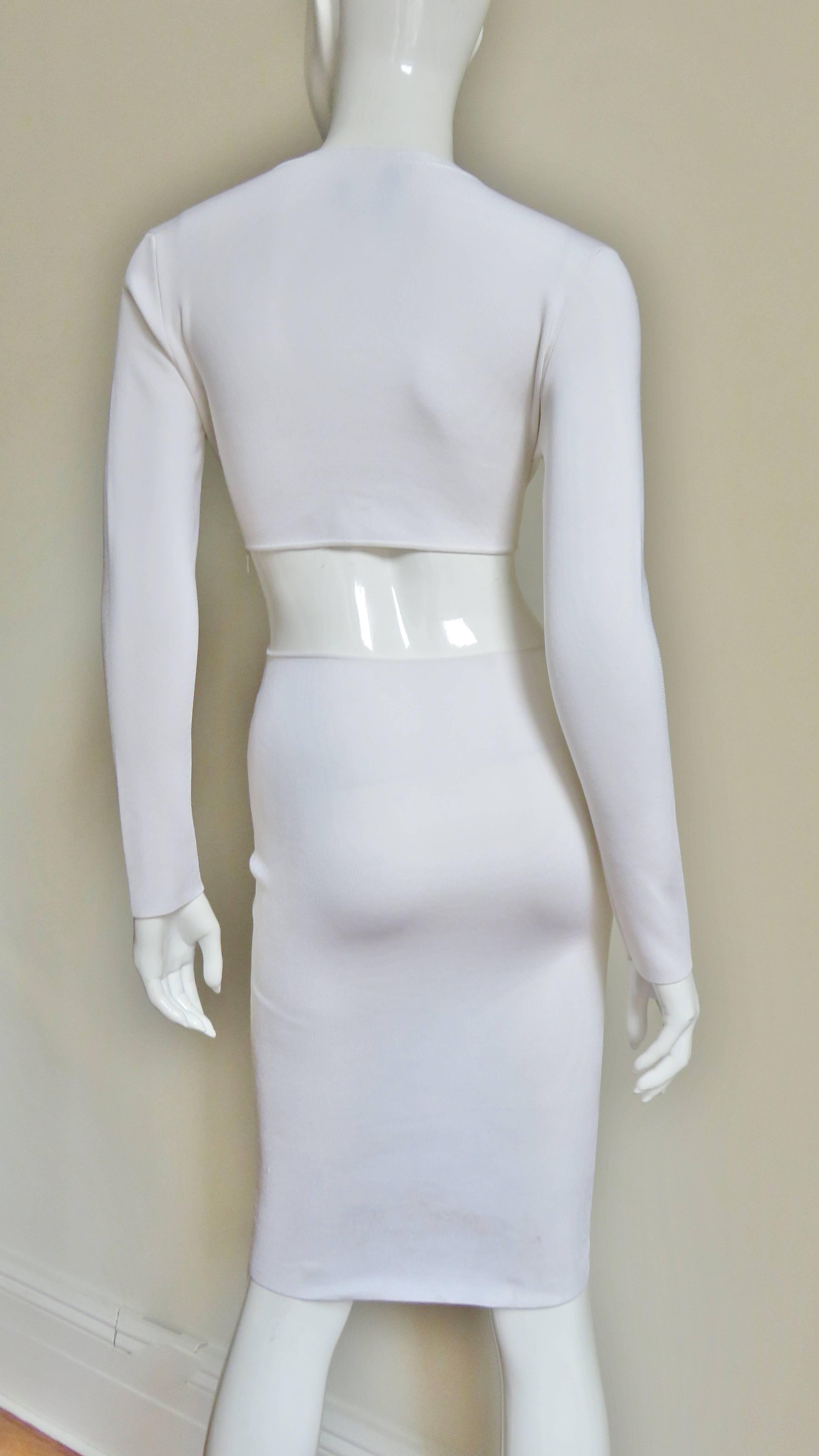 Incredible Tom Ford Plunging Cutout Waist Dress 1