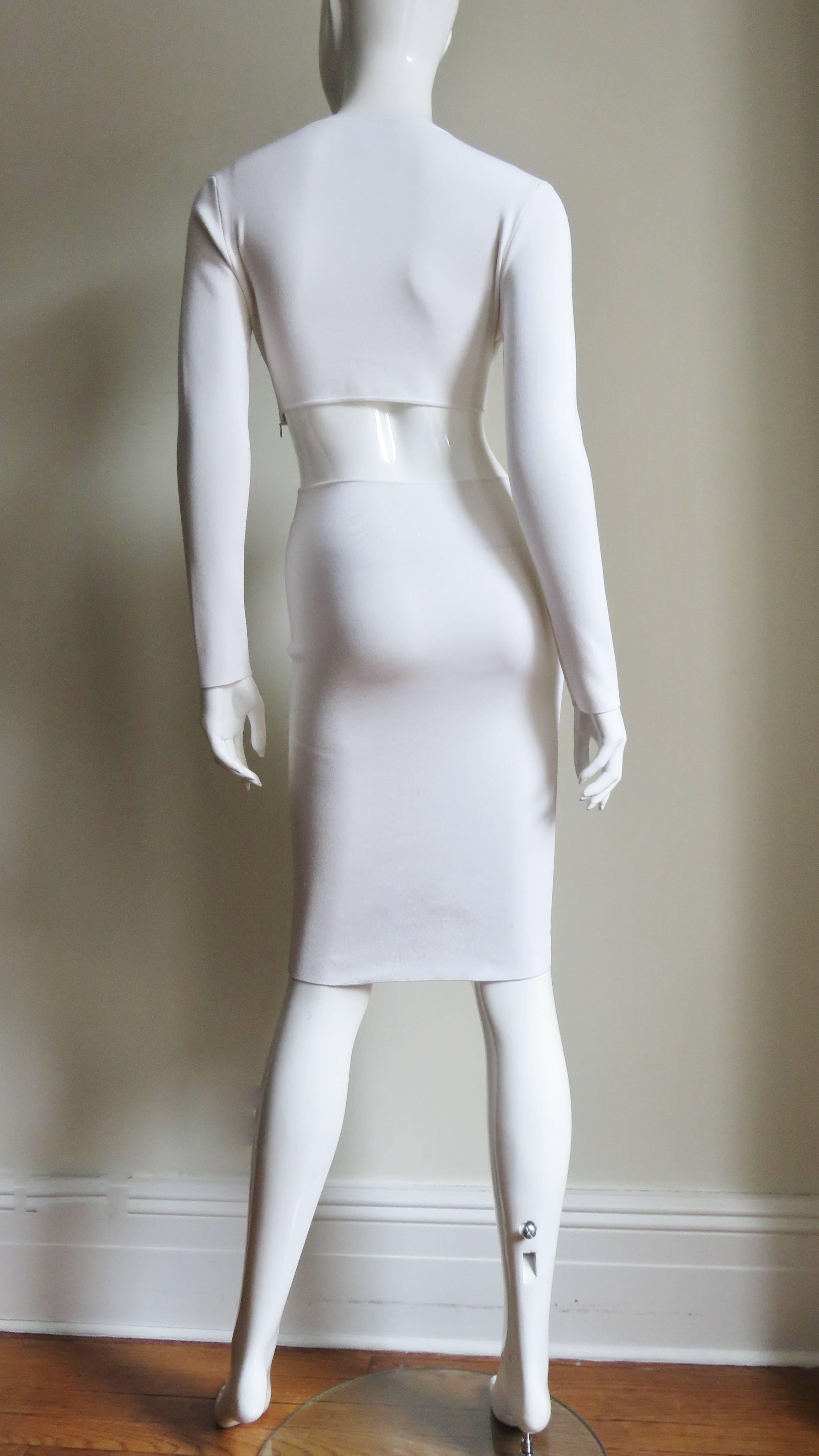 Incredible Tom Ford Plunging Cutout Waist Dress 4