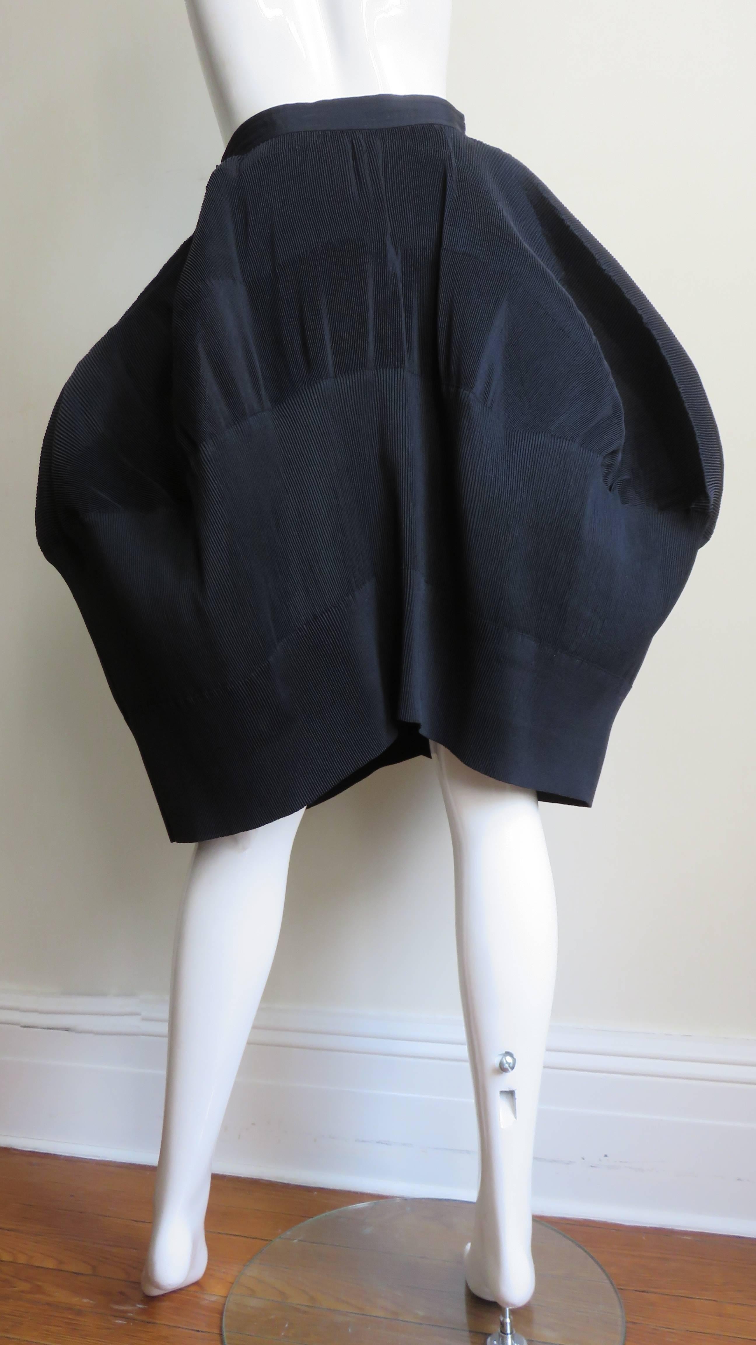 Women's 1989 Comme des Garcons Dramatic Wide Skirt