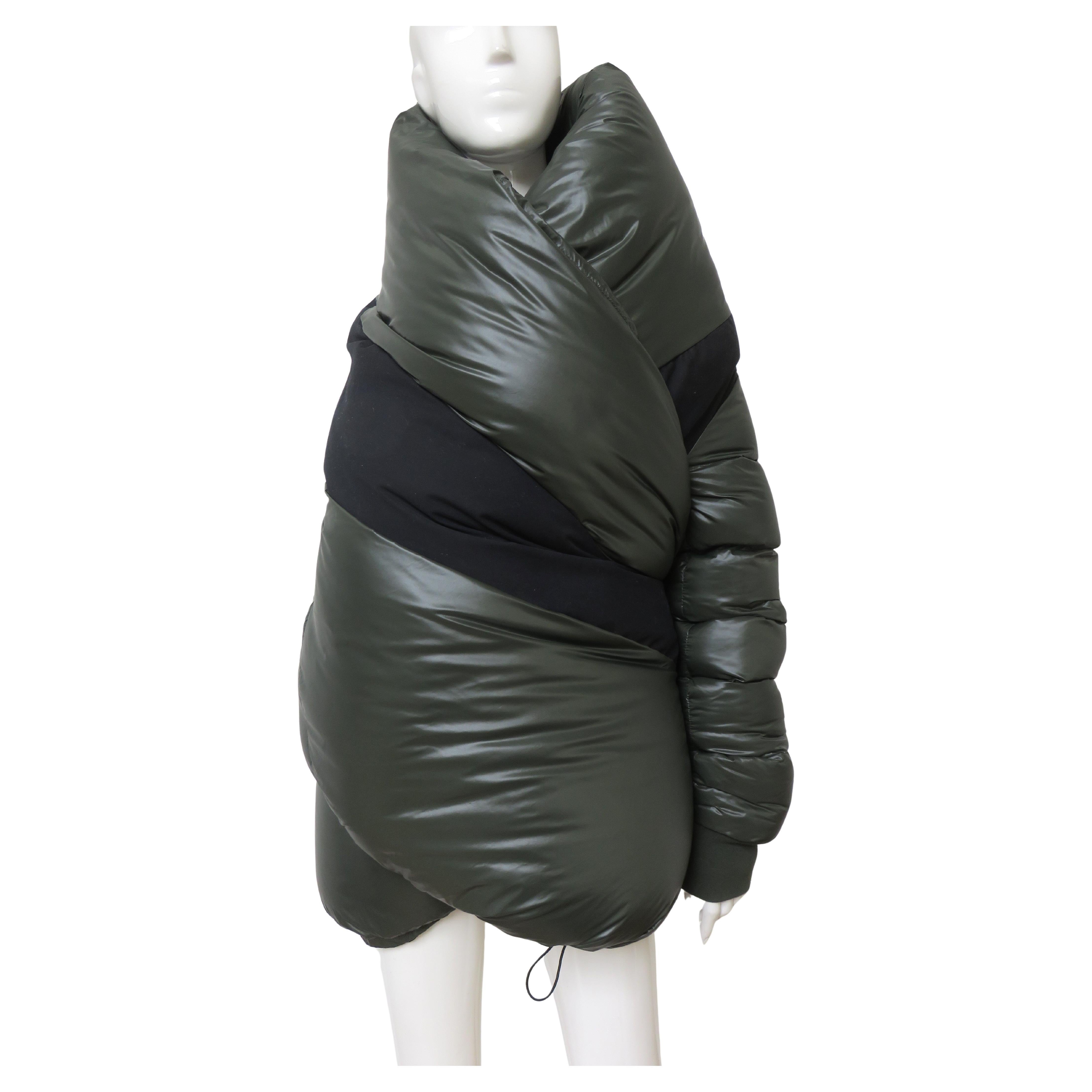 Ben Traverniti Unravel Project Wrap color Block Puffer Jacket en vente