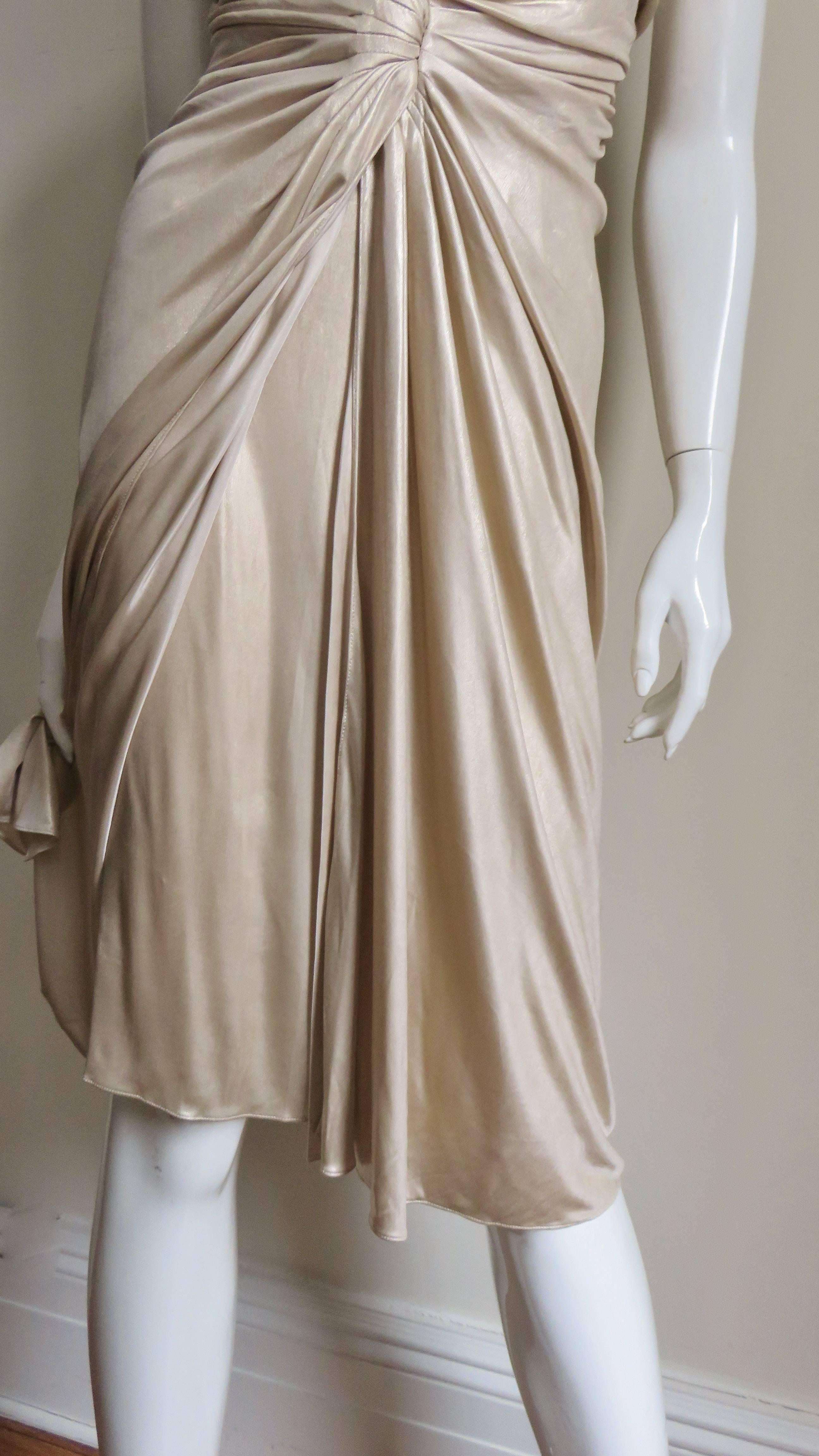 vintage christian dior bustier dress