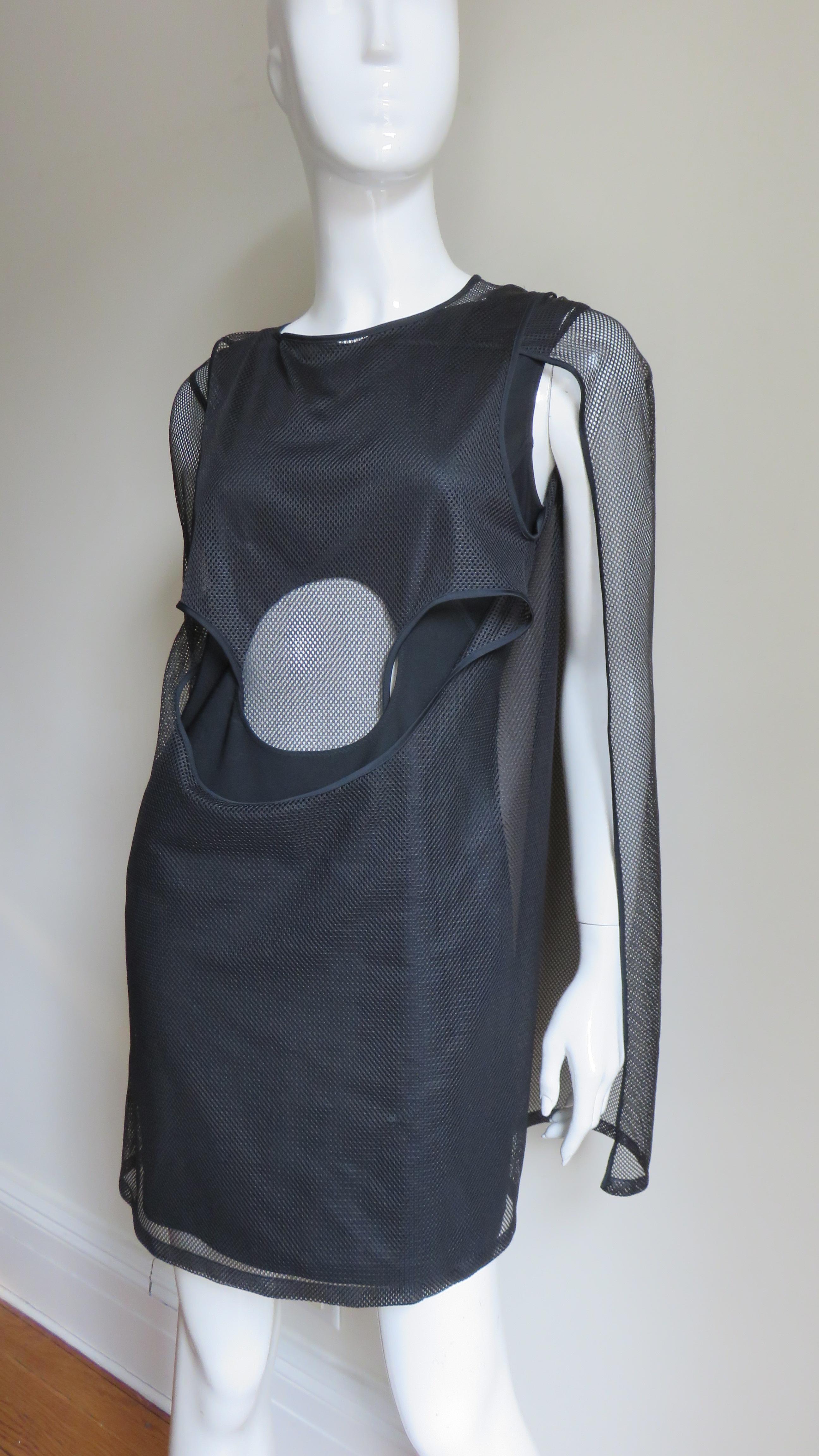 Women's Comme des Garcons Junya Watanabe Dress with Cut Out  For Sale