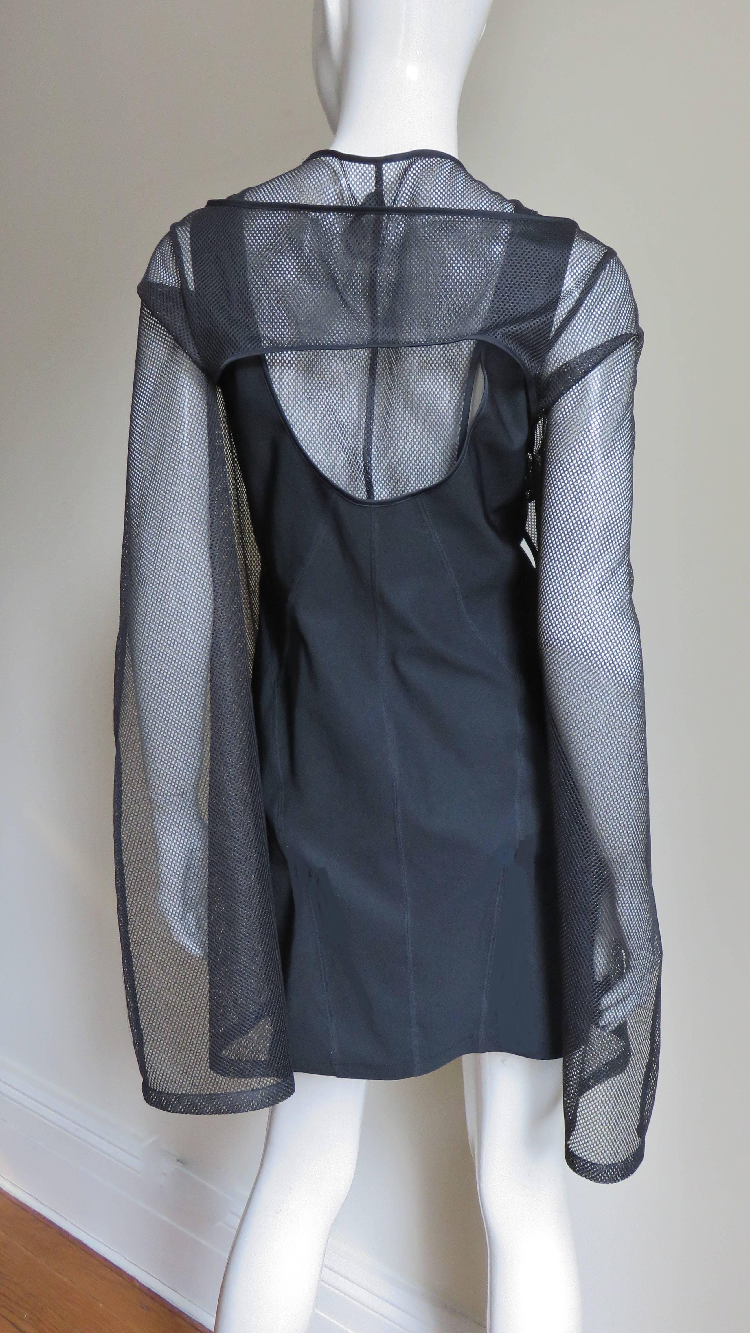 Comme des Garcons Junya Watanabe Dress with Cut Out  For Sale 3