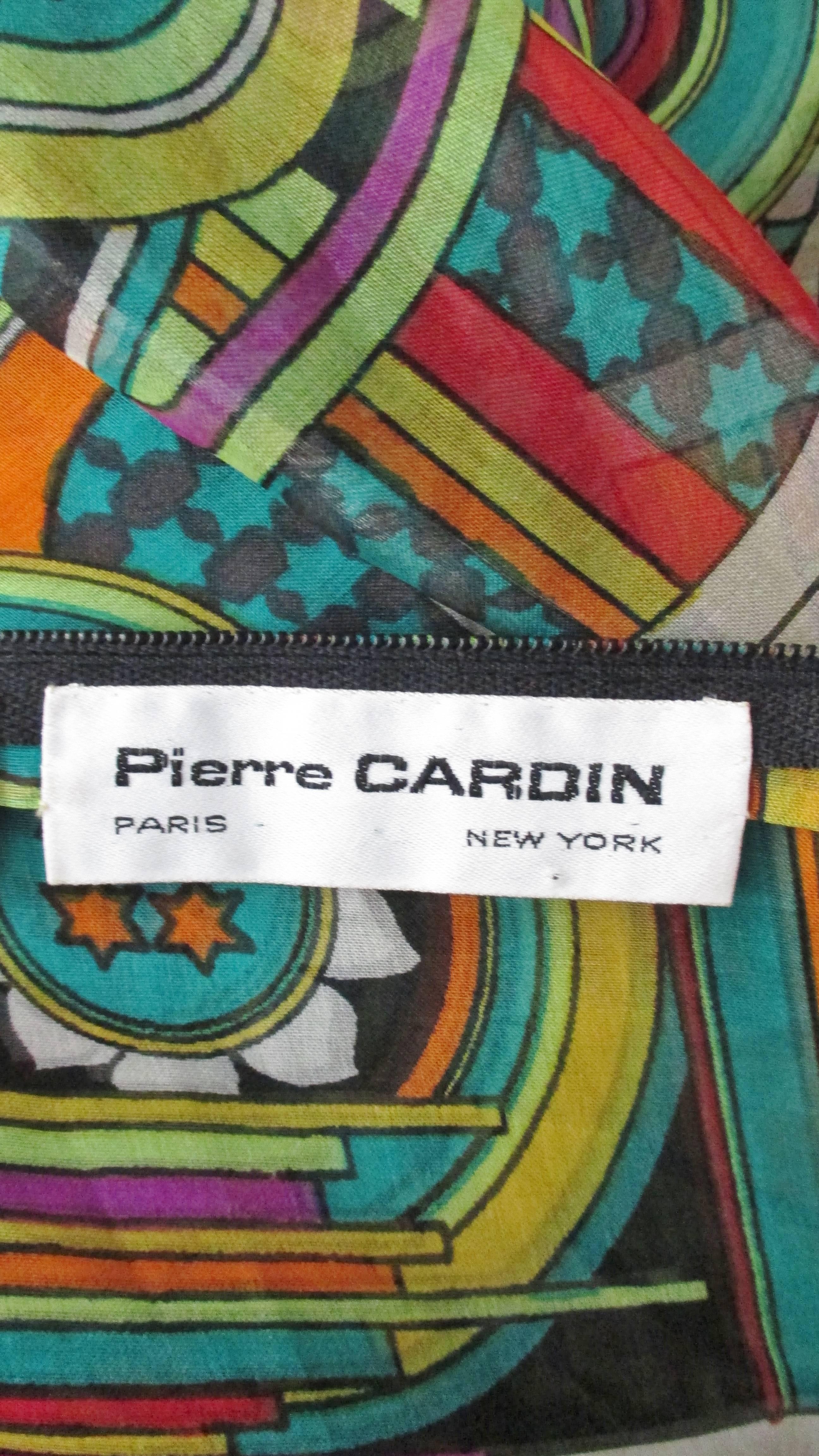 1960's Pierre Cardin Angel Sleeve Dress 5