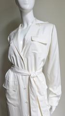 Gucci Silk Shirtwaist Maxi