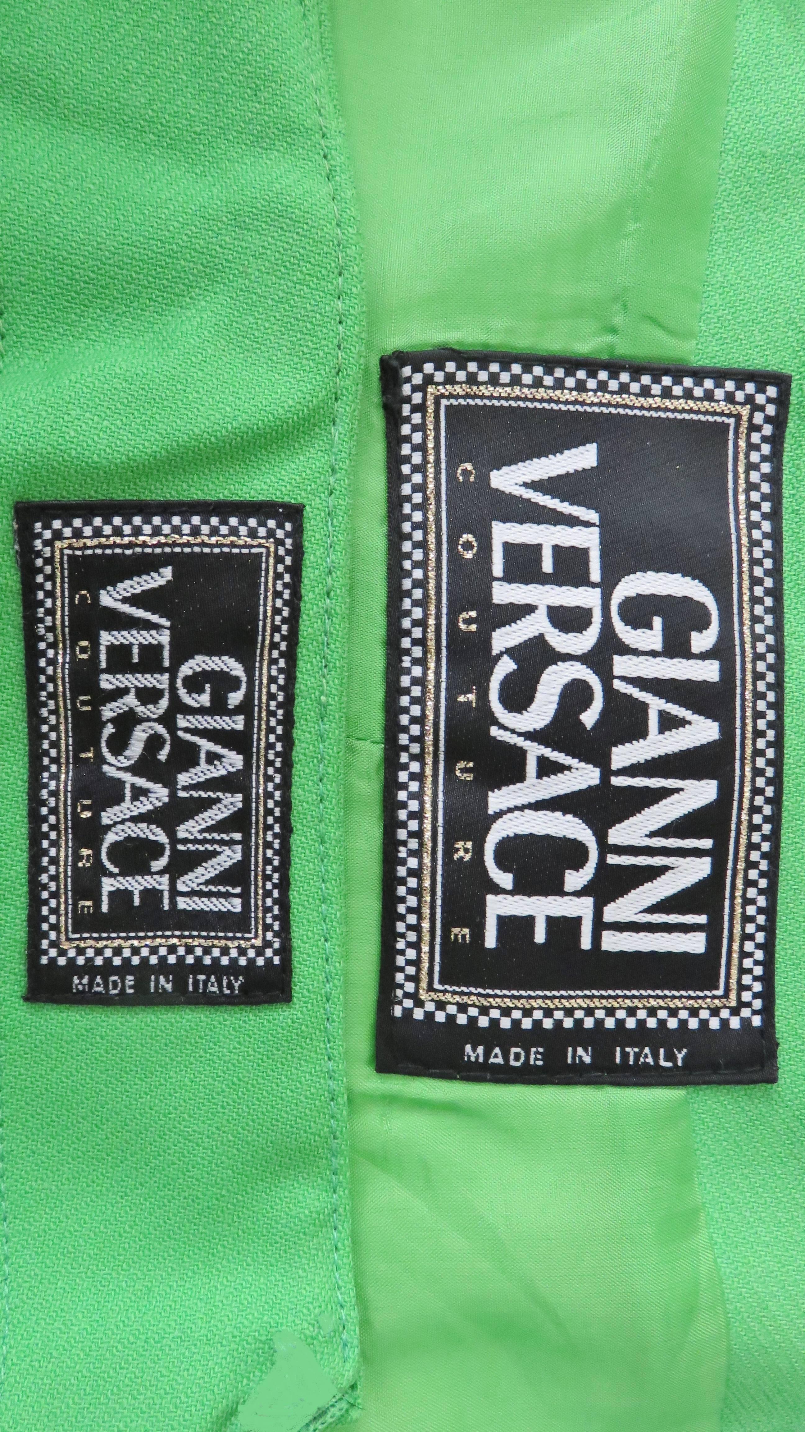 1990s Gianni Versace Jacket & Skirt 4