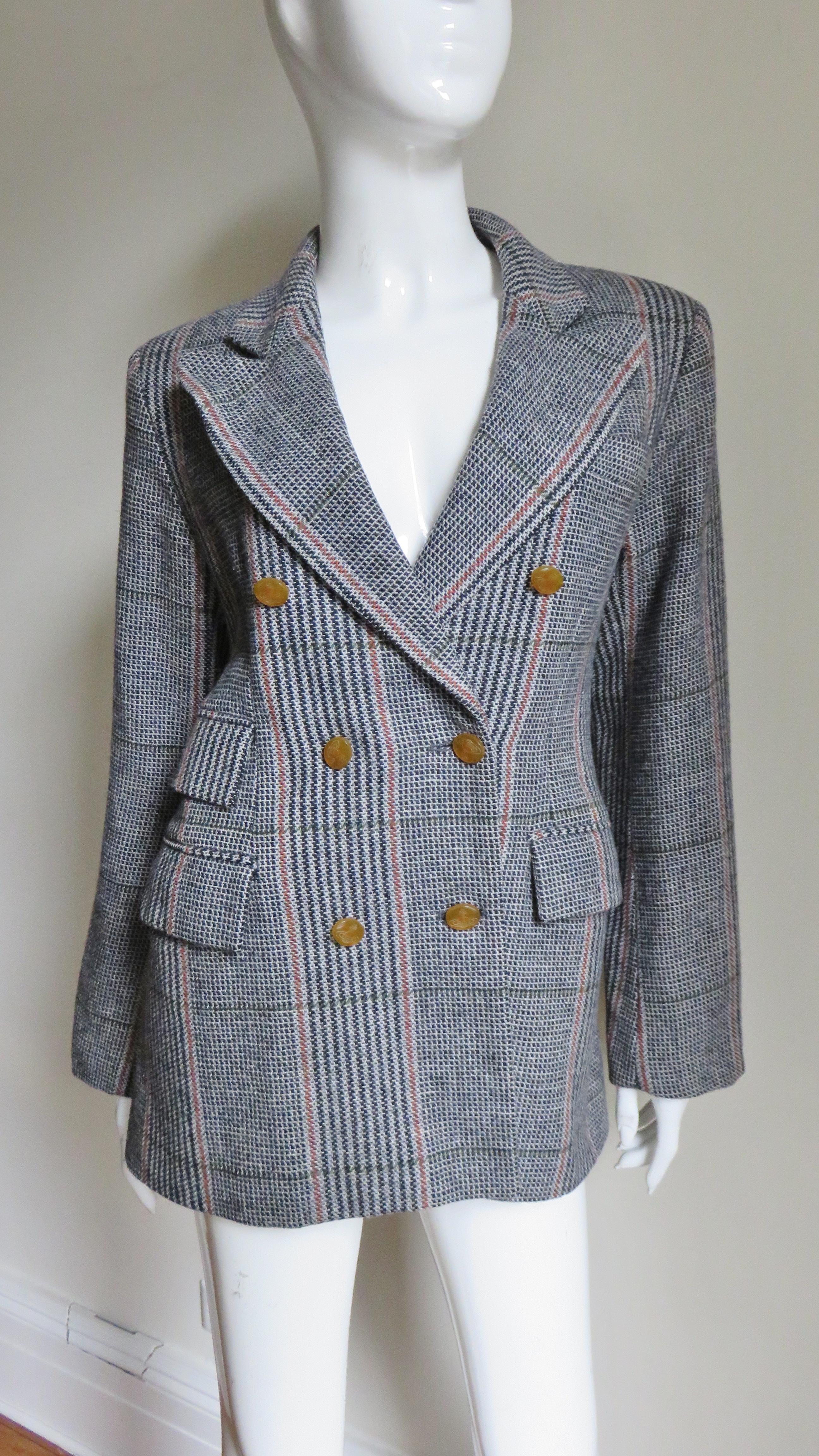 vivienne westwood tweed coat