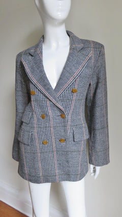 Vivienne Westwood Karierte Jacke 1990er Jahre