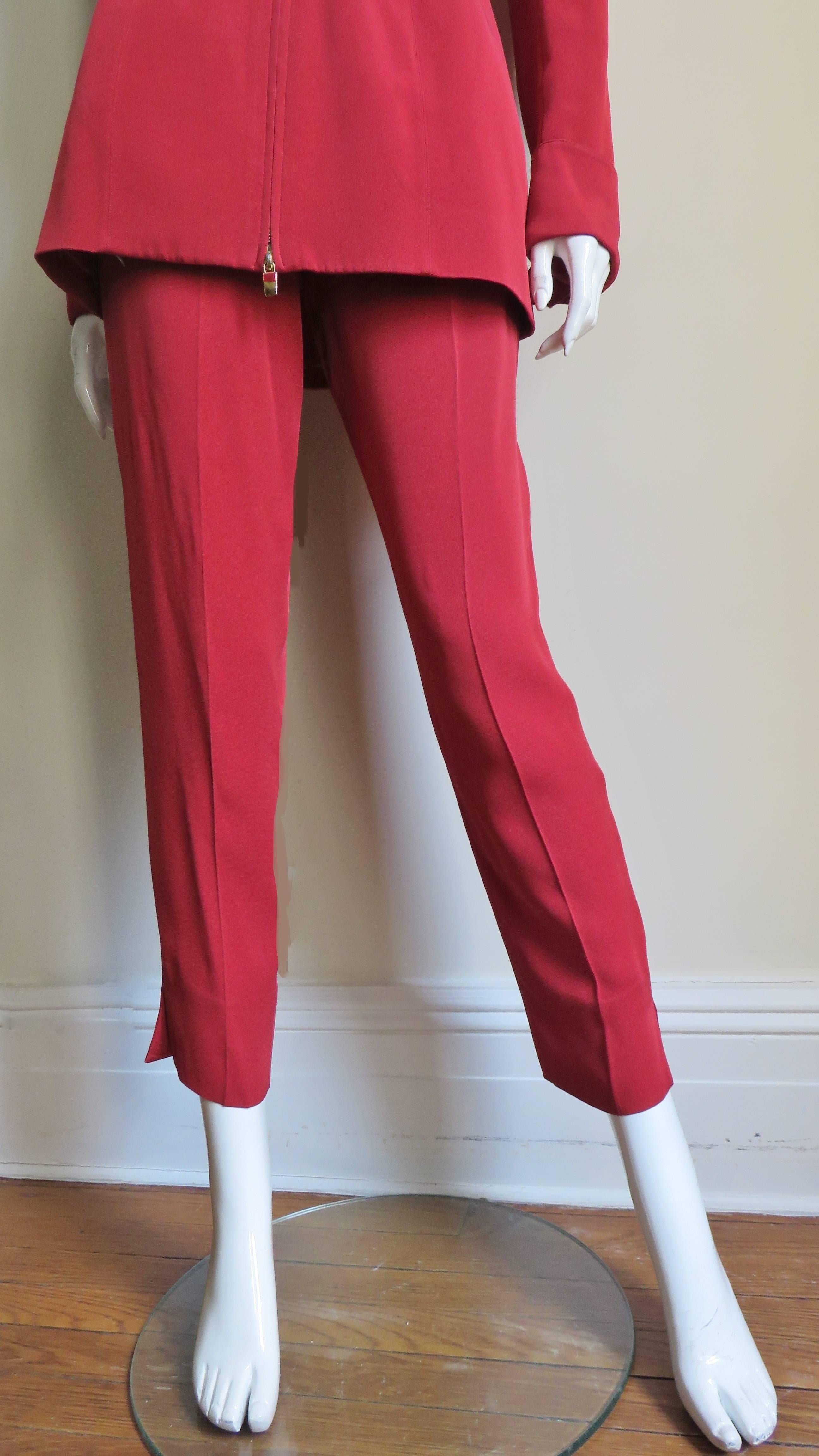 Claude Montana Pant Suit 1990s For Sale 2