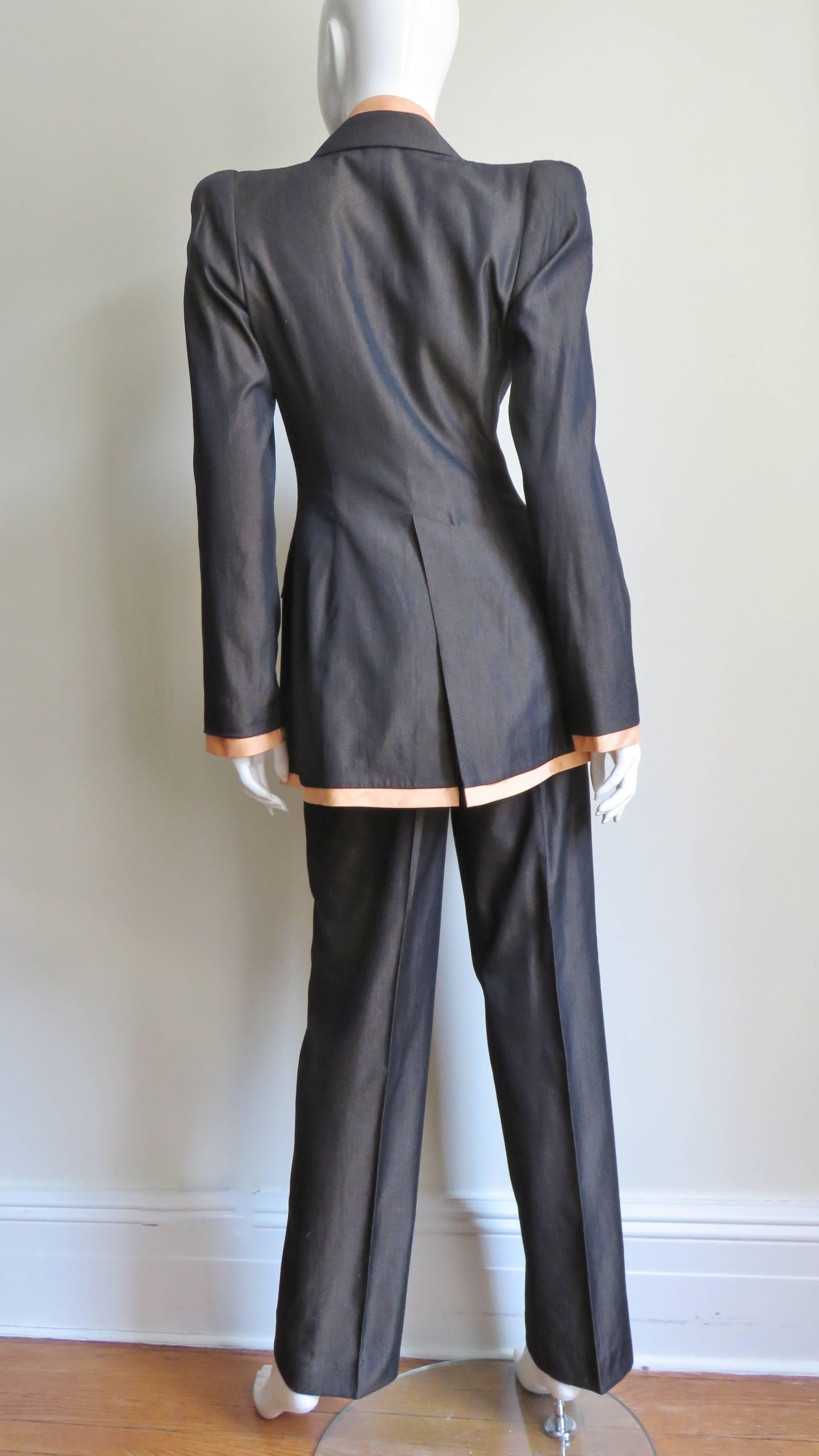Alexander McQueen 2000 Pant Suit 2