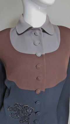 Eisenberg Originals 1950s Color Block Jacket