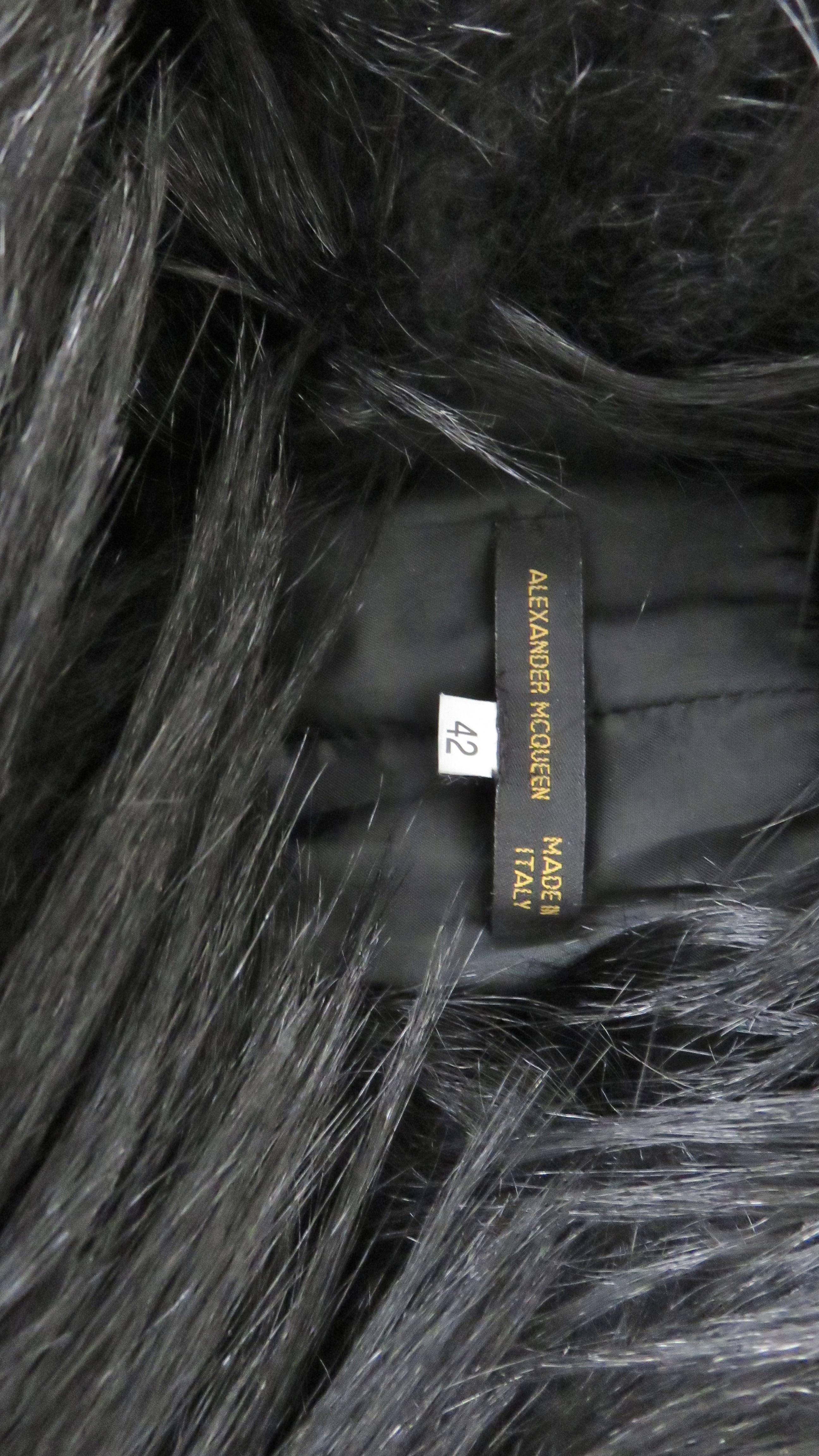 1999 Alexander McQueen New Vintage Fur Jacket 6