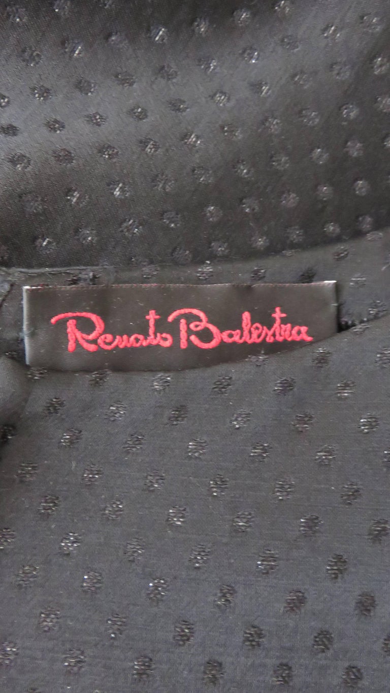 Renato Balestra Silk Dress 1990s For Sale 8