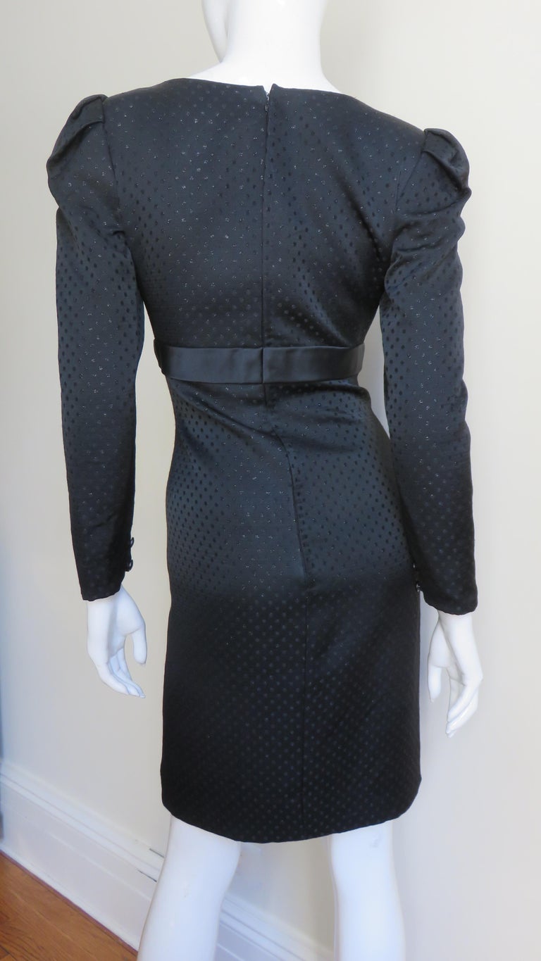 Renato Balestra Silk Dress 1990s For Sale 4