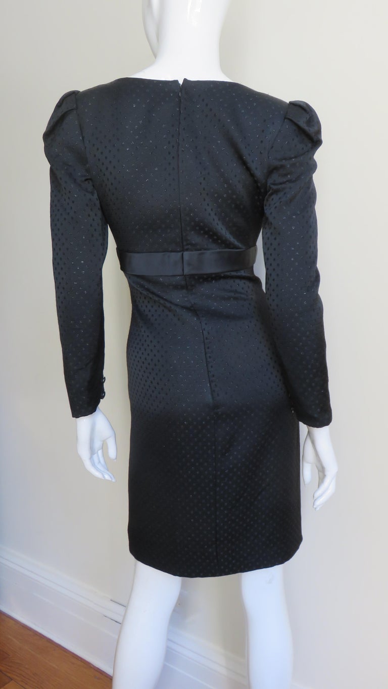 Renato Balestra Silk Dress 1990s For Sale 3