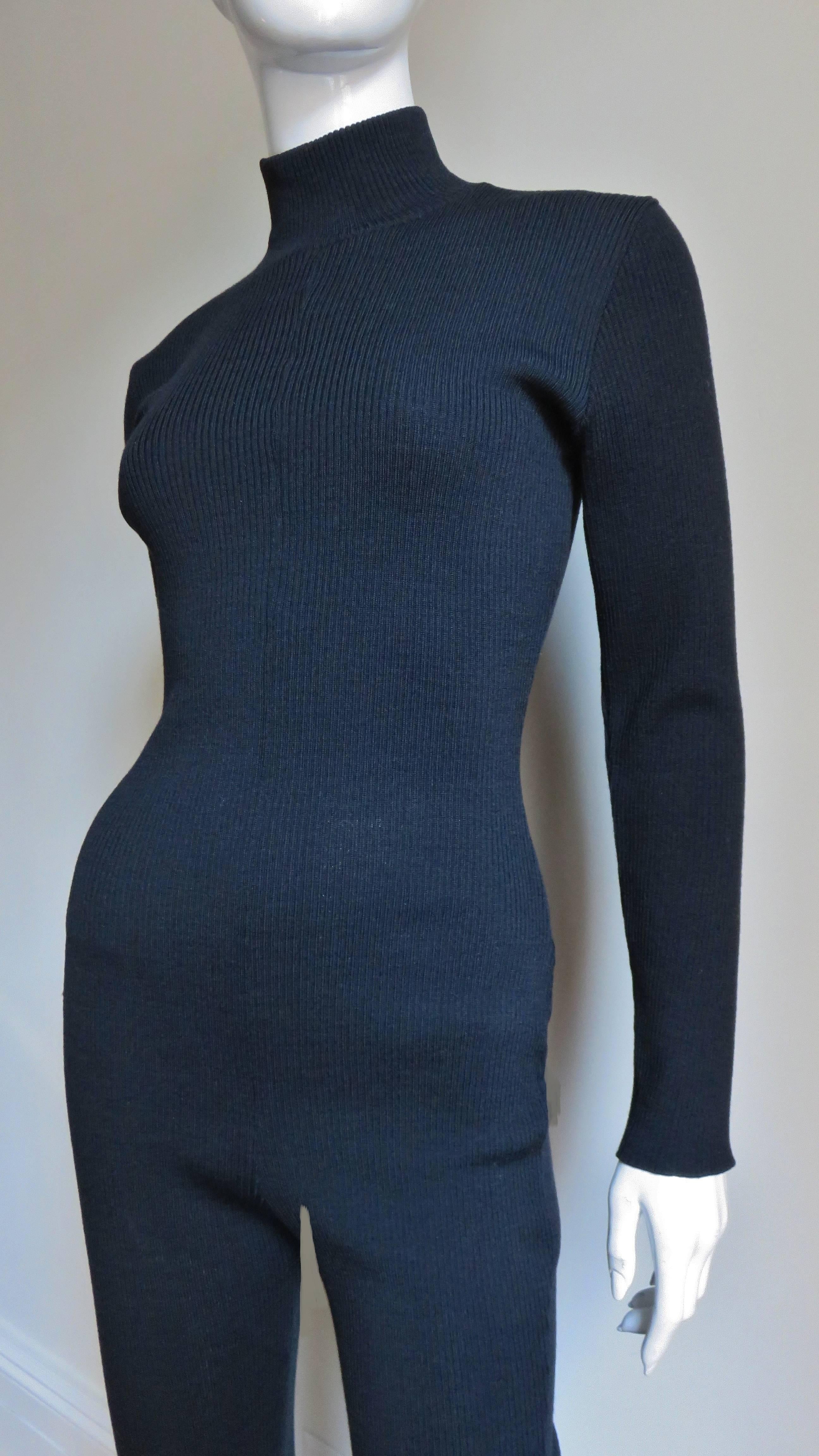 wool catsuit