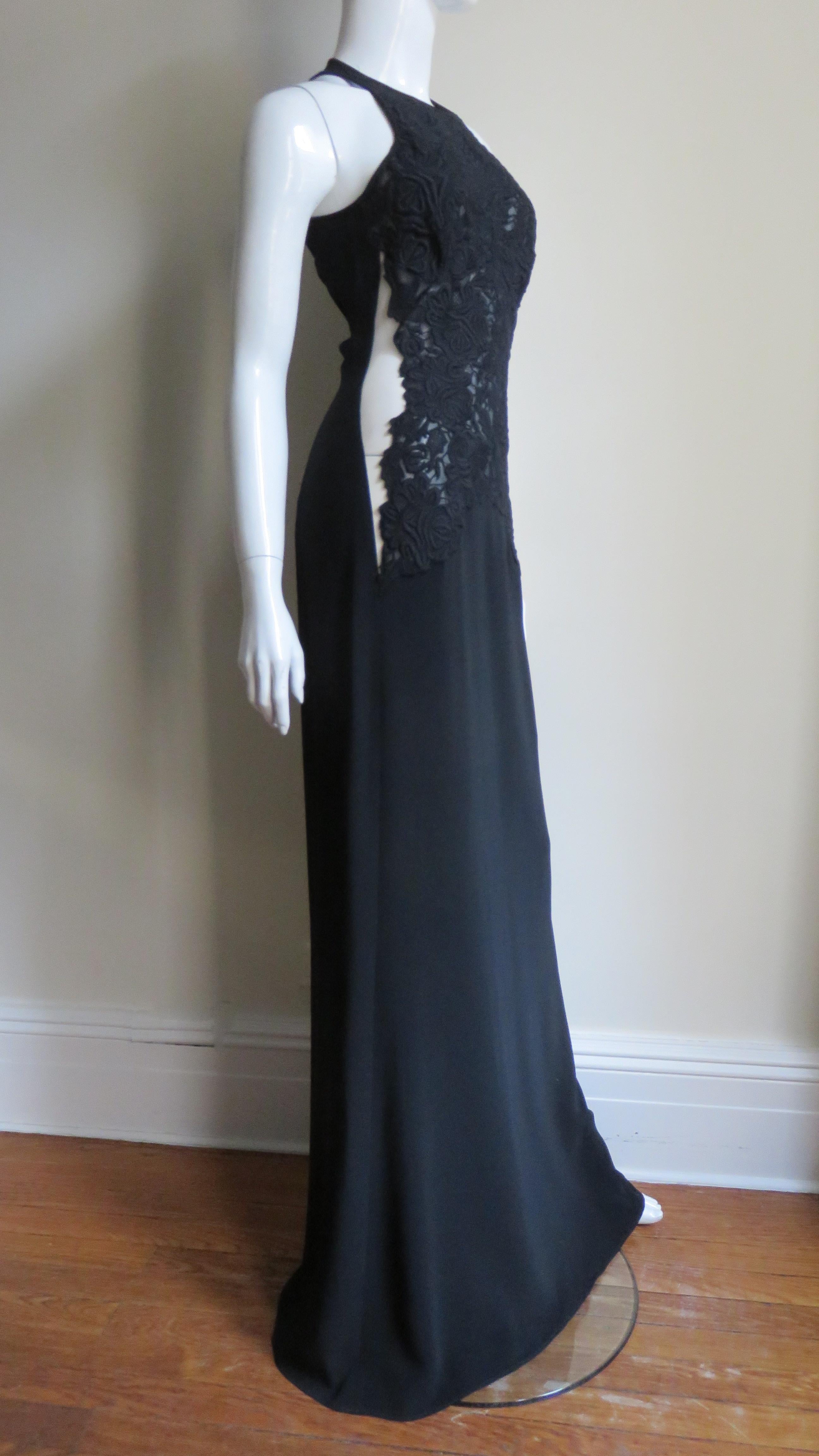 Stella McCartney Gown with Cut out Waist For Sale at 1stDibs | stella ...