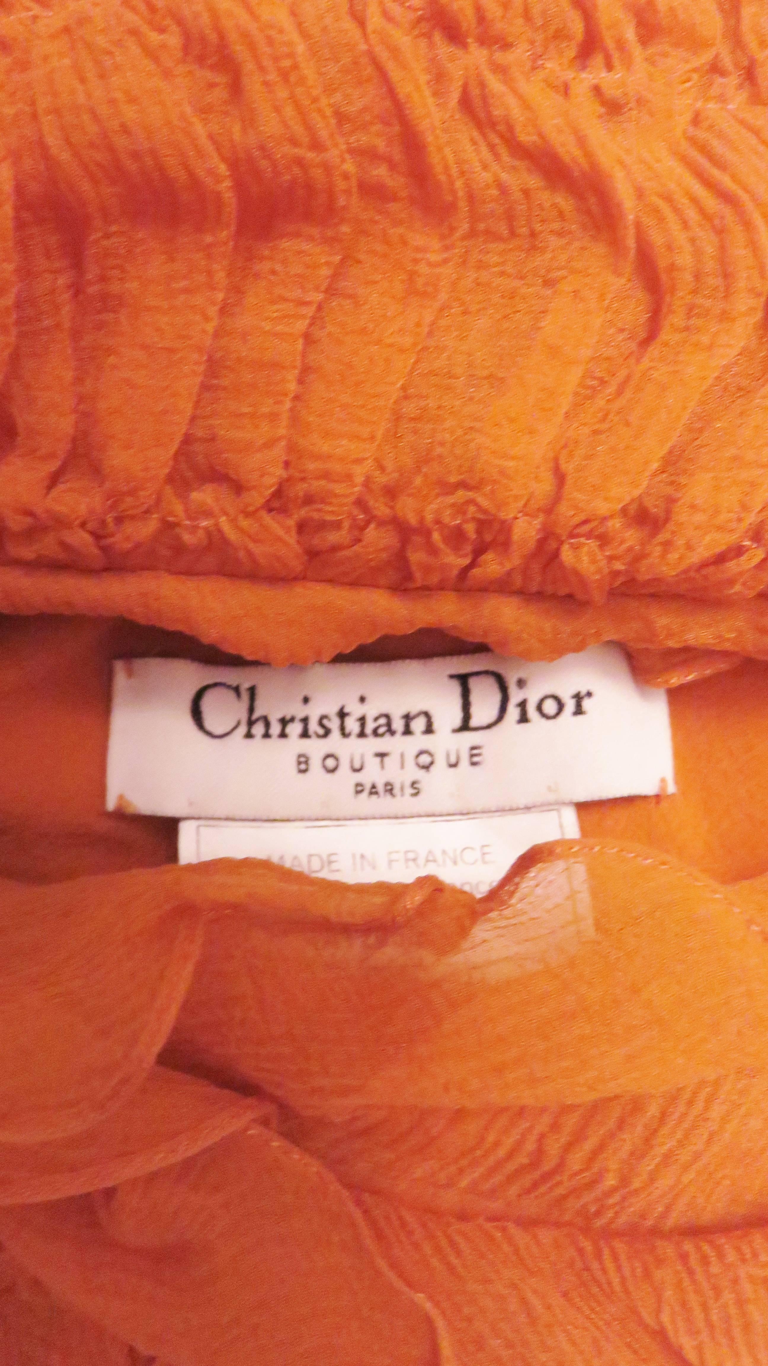 1990s Christian Dior Galliano Mermaid Gown  5