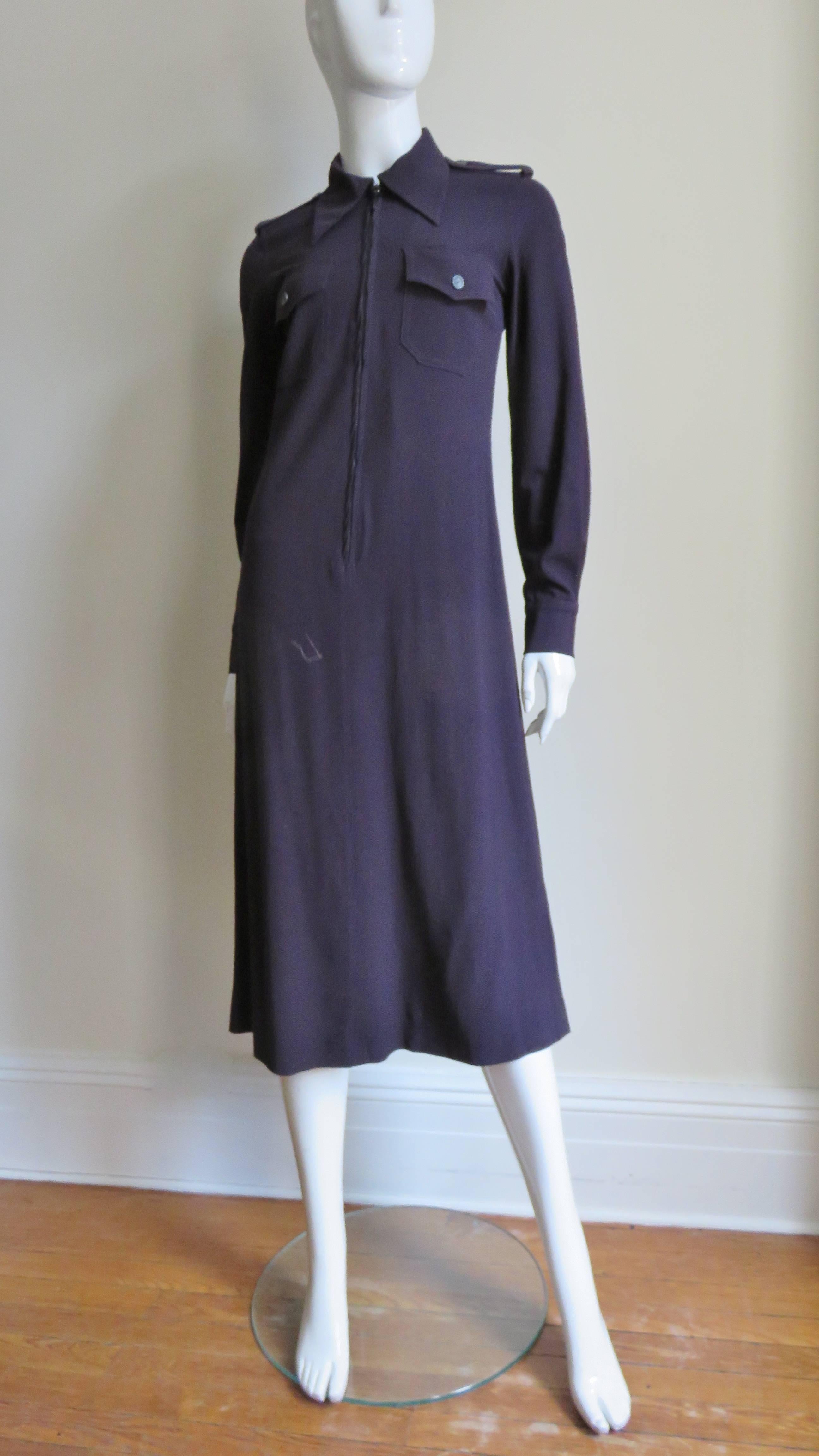 Tom Ford for Gucci Zipper Front Shirtwaist Dress A/W 1996 4