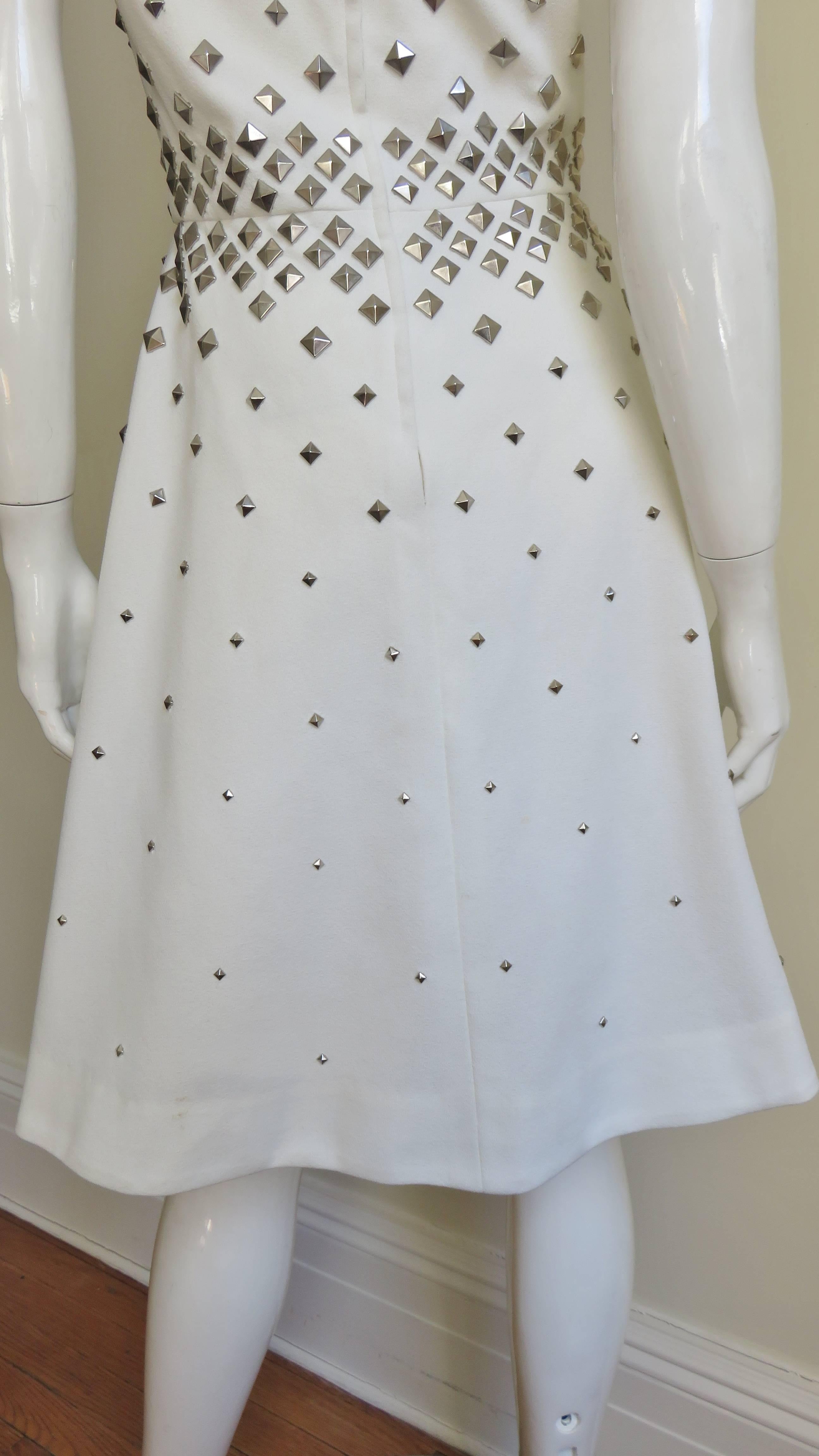  Sydney North Dress with Studs 1960s 4
