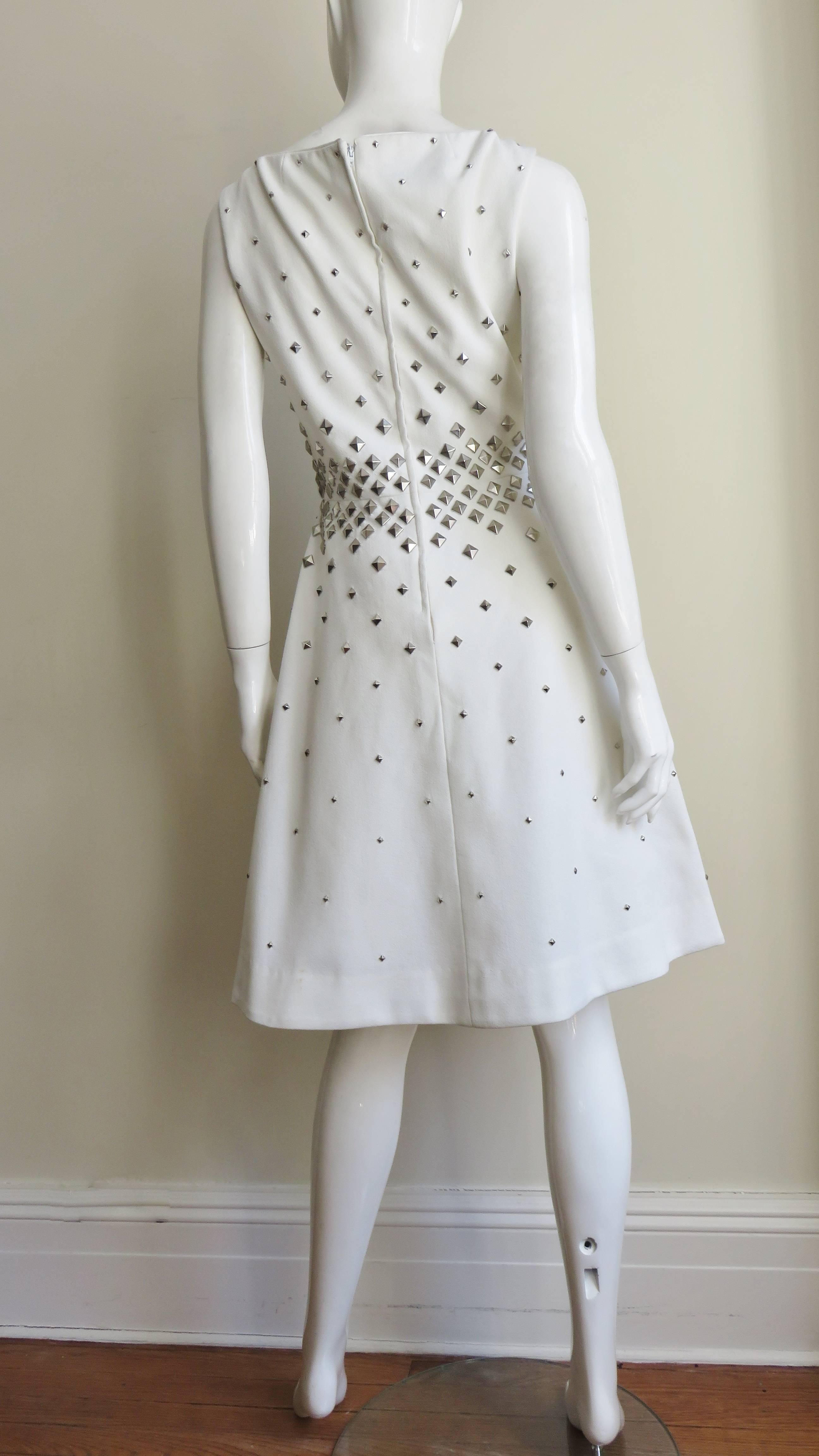  Sydney North Dress with Studs 1960s 5