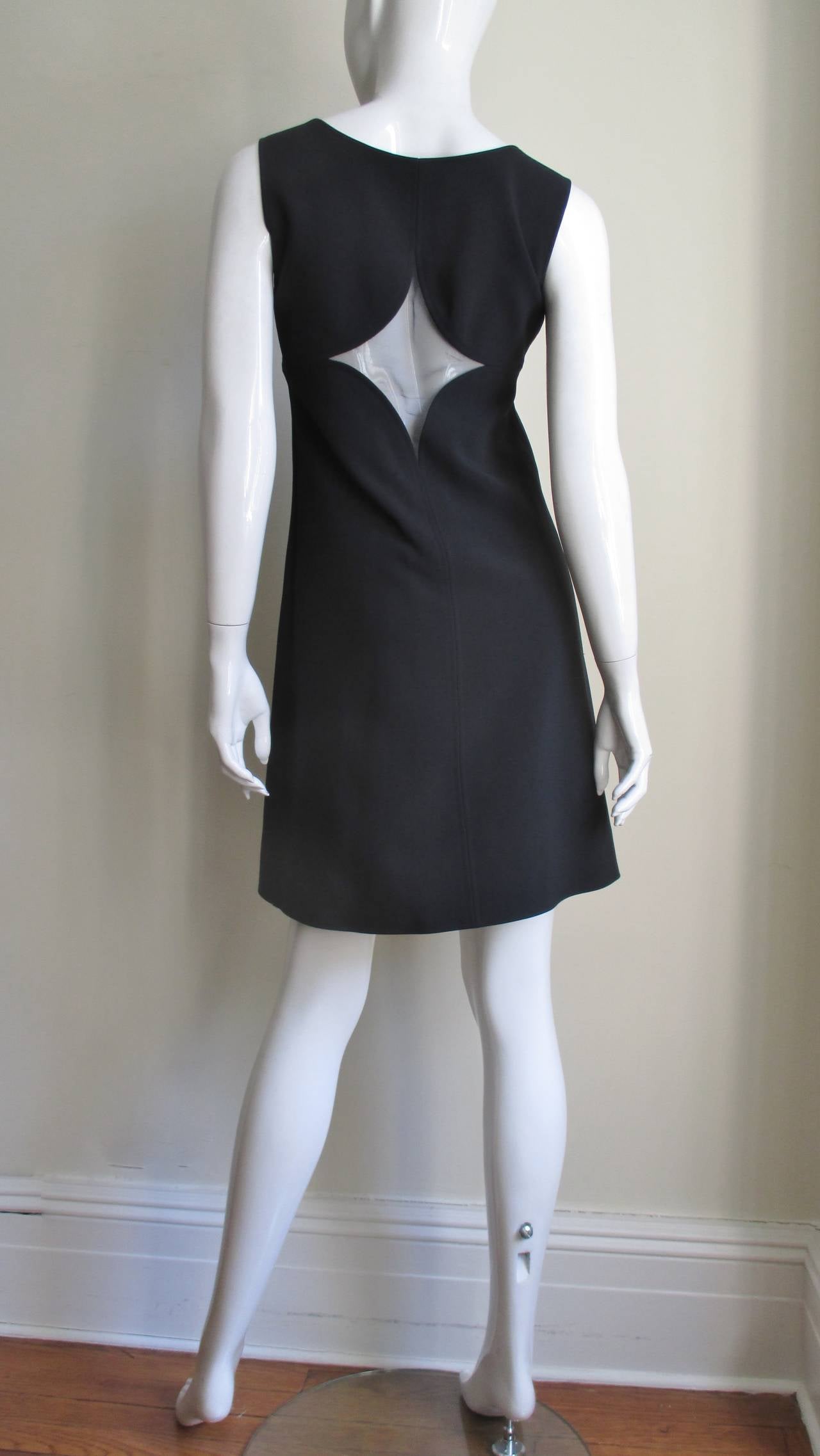 Courreges 1960s Dress with Cut outs 2