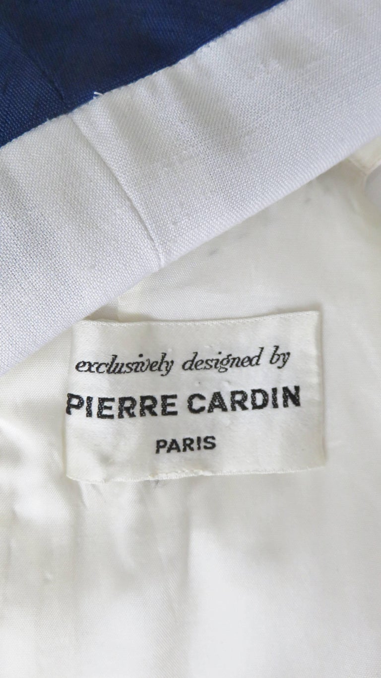 1960s Pierre Cardin Color Block Dress at 1stDibs