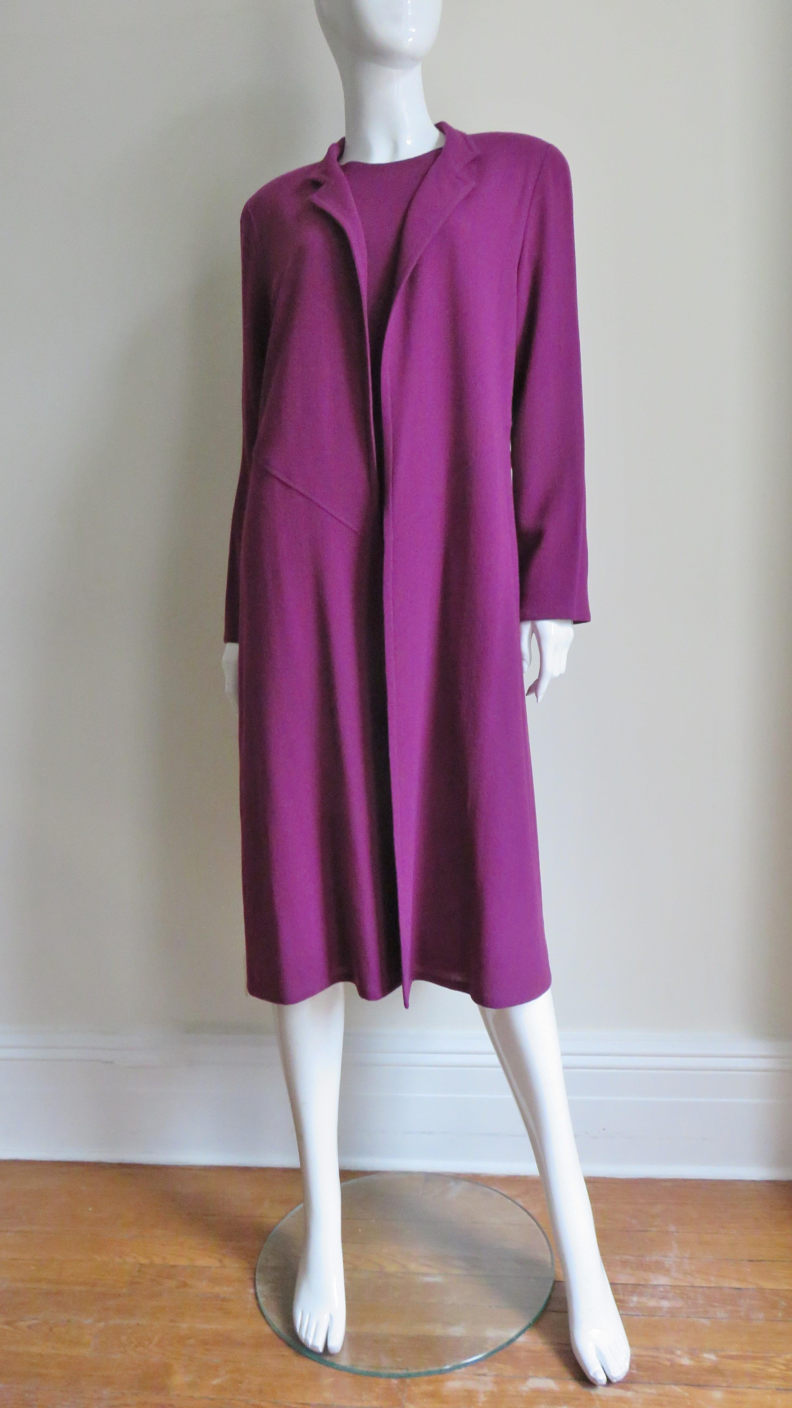 Jean Muir Dress and Duster Coat Jacket  4
