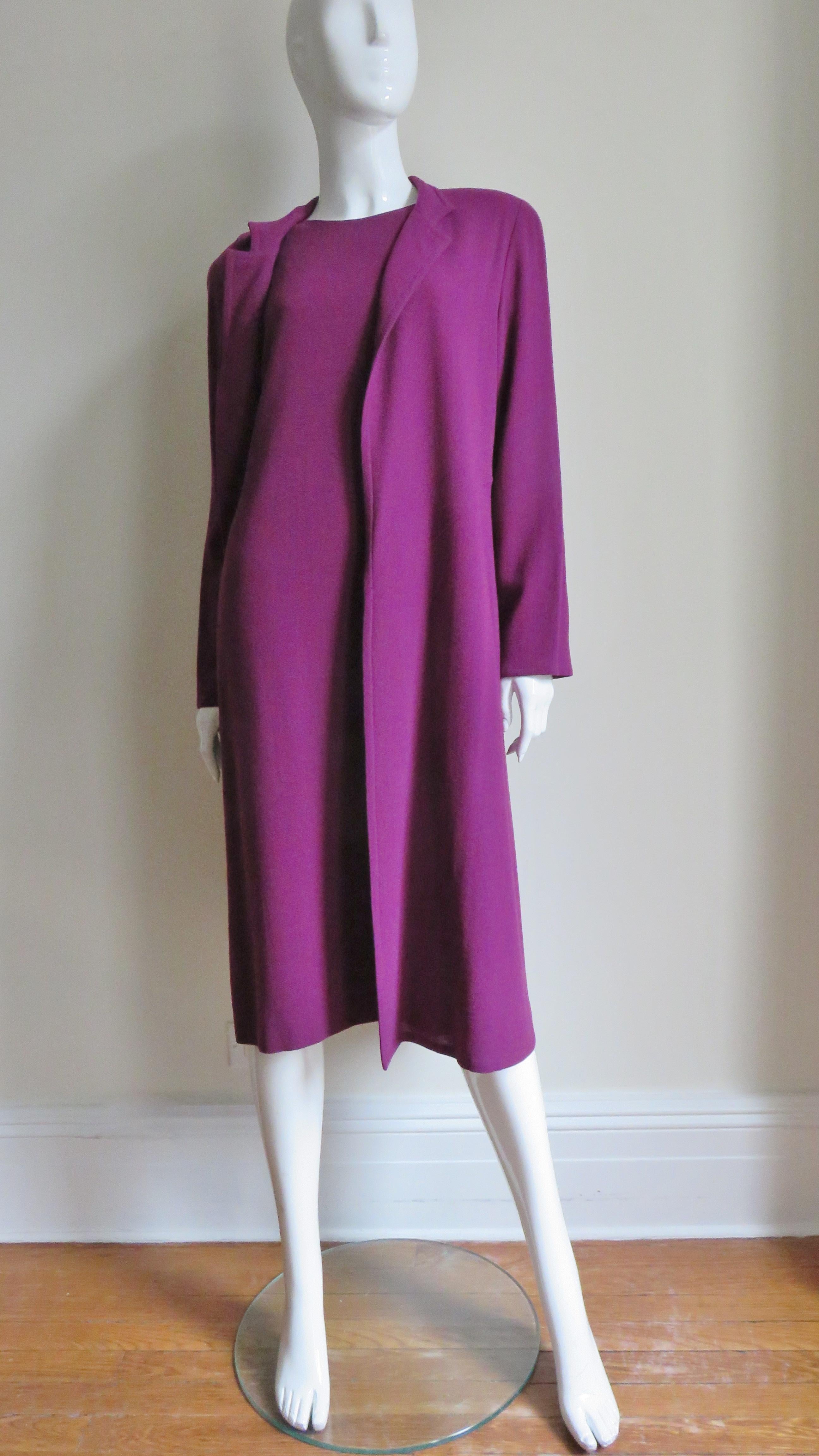 Jean Muir Dress and Duster Coat Jacket  3