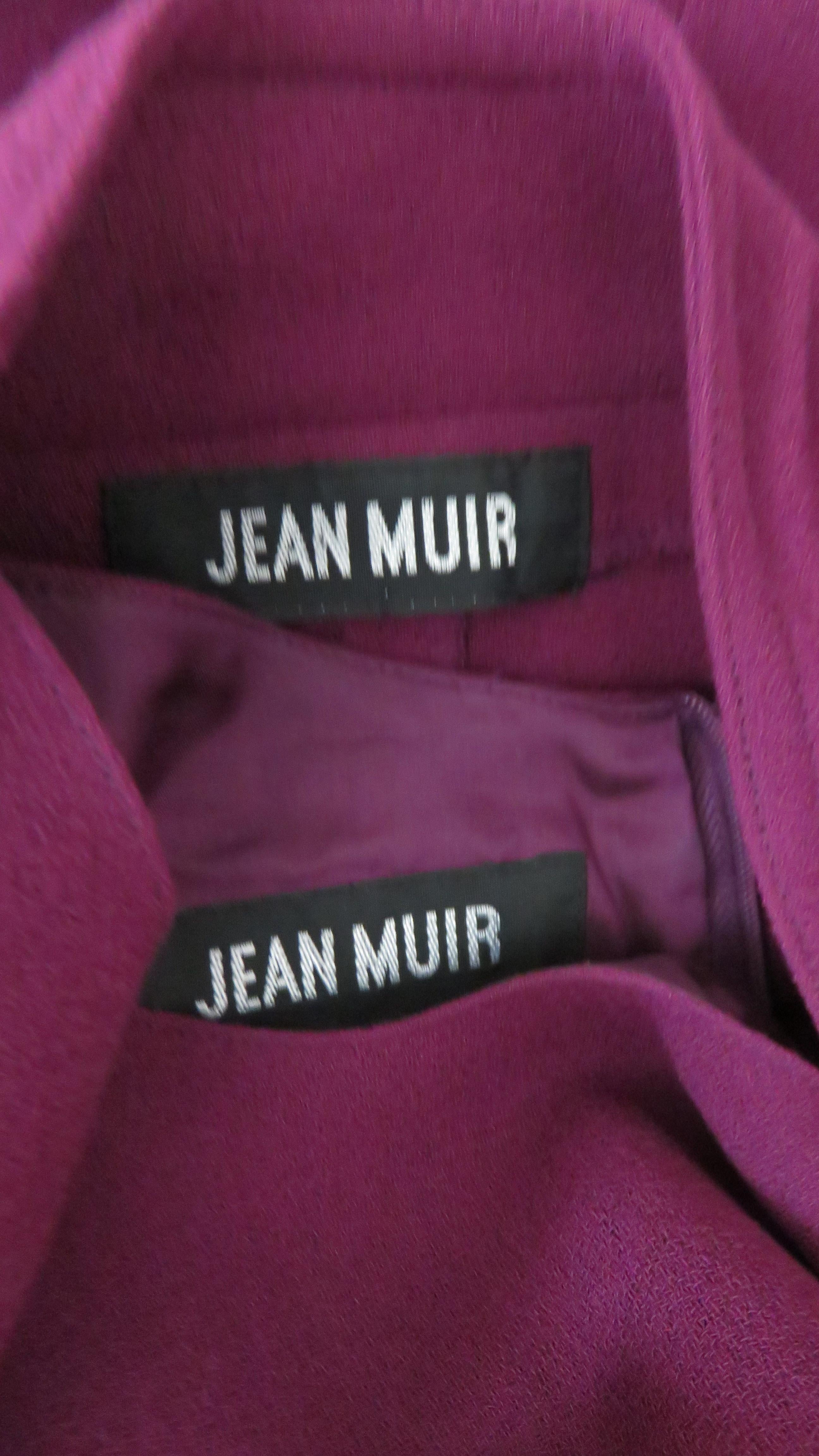 Jean Muir Dress and Duster Coat Jacket  9