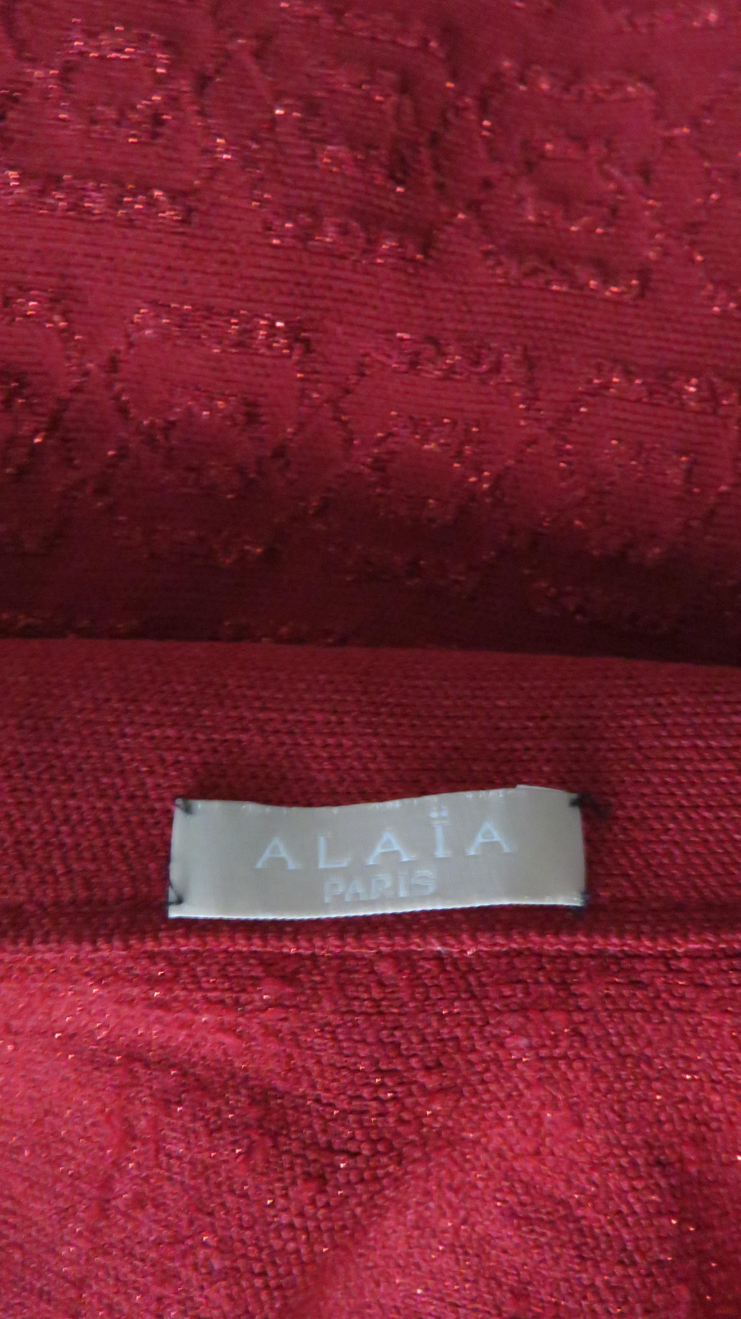 Alaia Cape Sweater 1980s For Sale 5