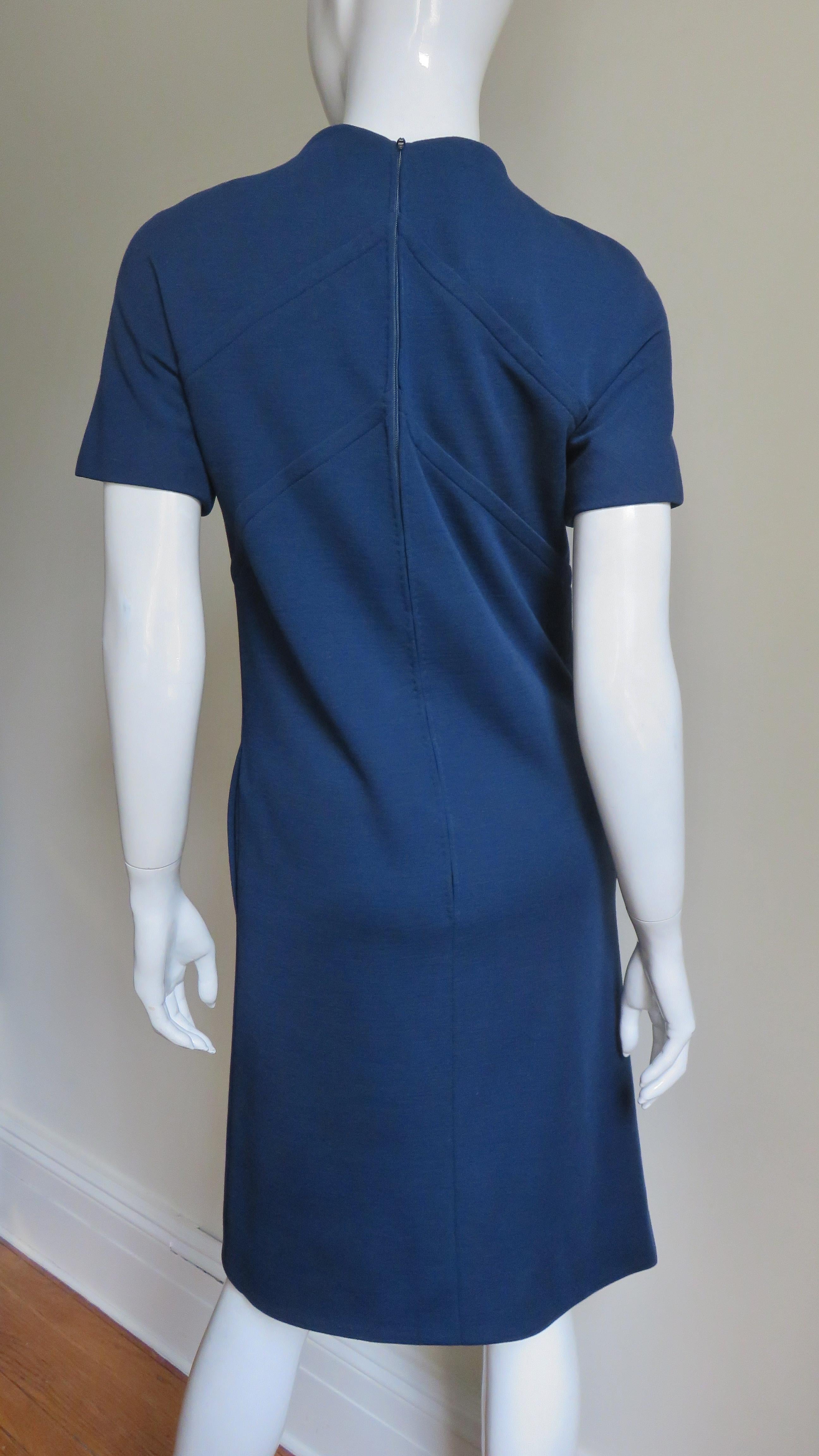 Pauline Trigere 1960s Dress and Hood For Sale 8