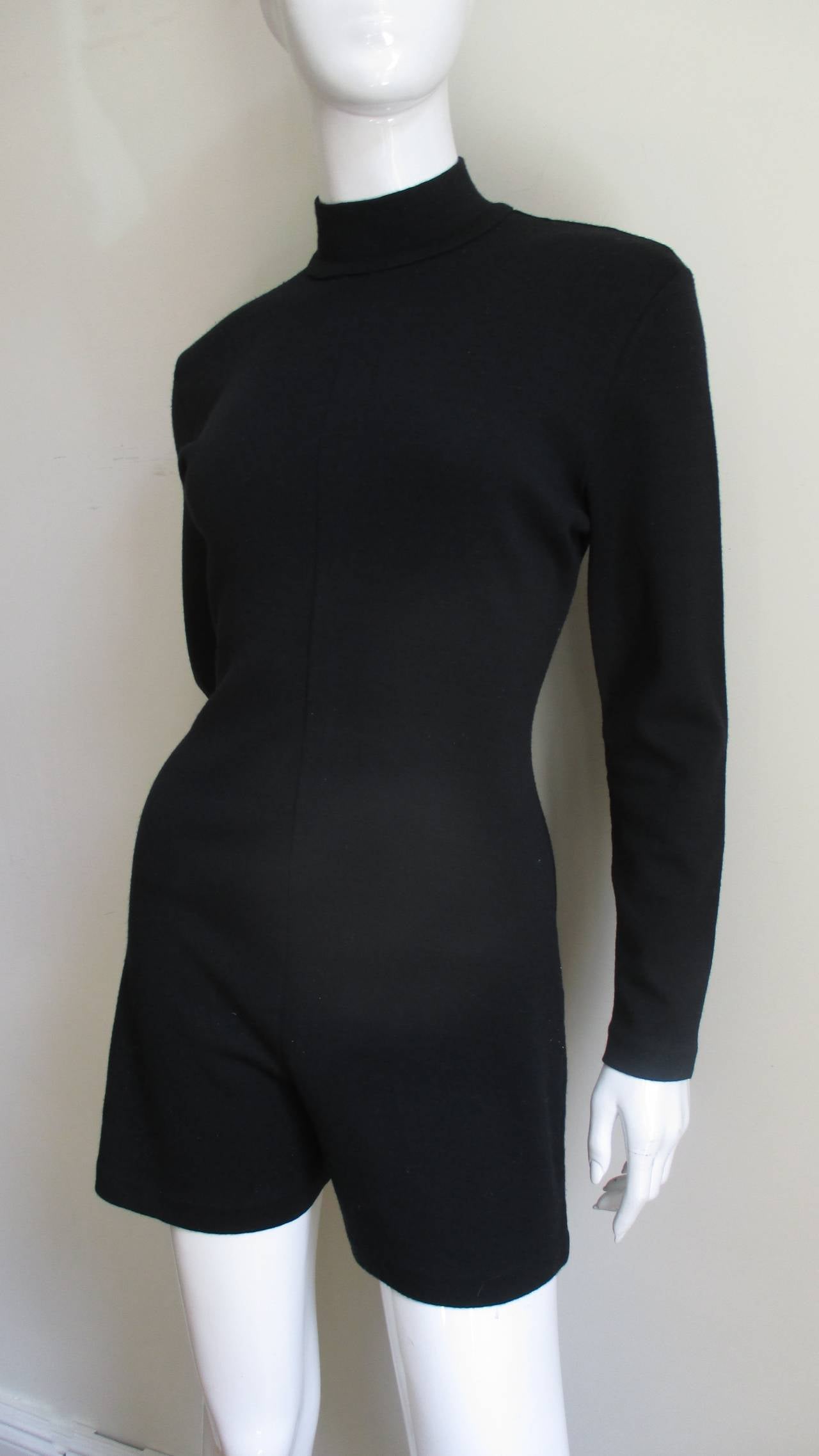 1990s Claude Montana Short Jumpsuit In Good Condition In Water Mill, NY
