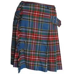 Vintage 1990s Jean Paul Gaultier Belted Kilt