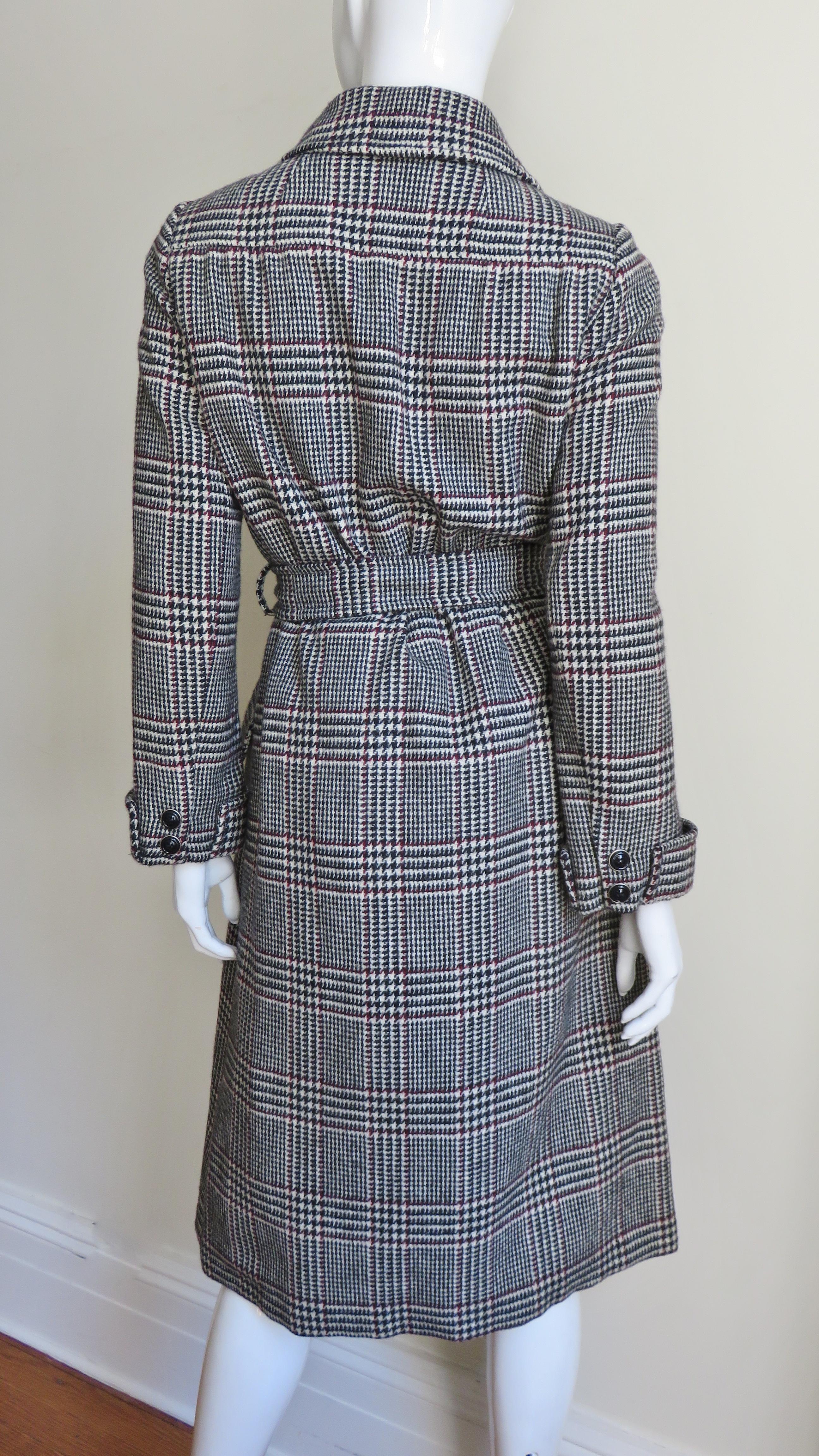 Adele Simpson Belted Coat and Skirt Set 1960s For Sale 2